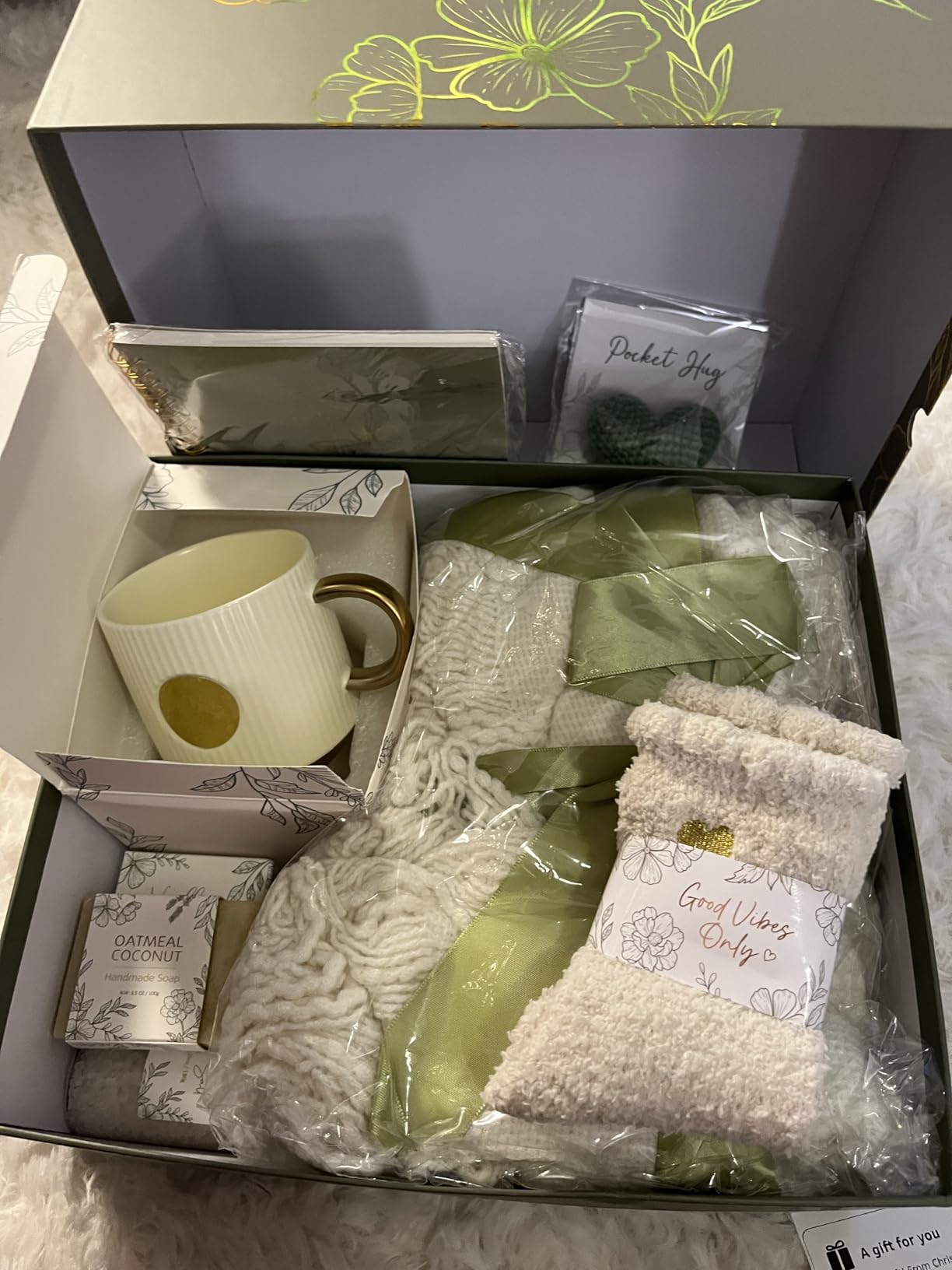 Self Care Gifts for Women Get Well Soon Gift Baskets, Birthday Gifts for Women Spa Basket Care Package customer photo 2