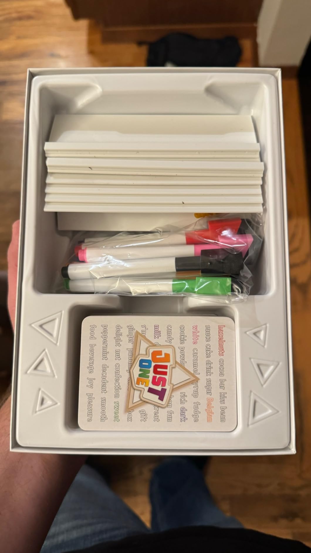 Asmodee Just One Party Game (2025 Refresh) - Cooperative Mystery Word Guessing Fun for Family & Friends, Kids & Adults, Ages 8+, 3-7 Players, 15 Minute Playtime customer photo 2