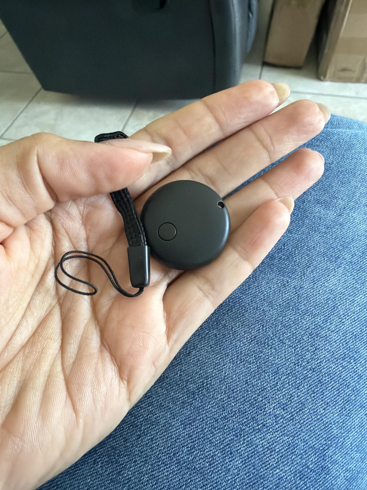 Mini GPS Tracker for Vehicles, Hidden Tracking Device for Vehicles, Car Tracker No Subscription Work with Find My (iOS Only), Vehicle Tracker with Audio for Kids, Dogs, Key, Luggage, Bag (4) customer photo 1
