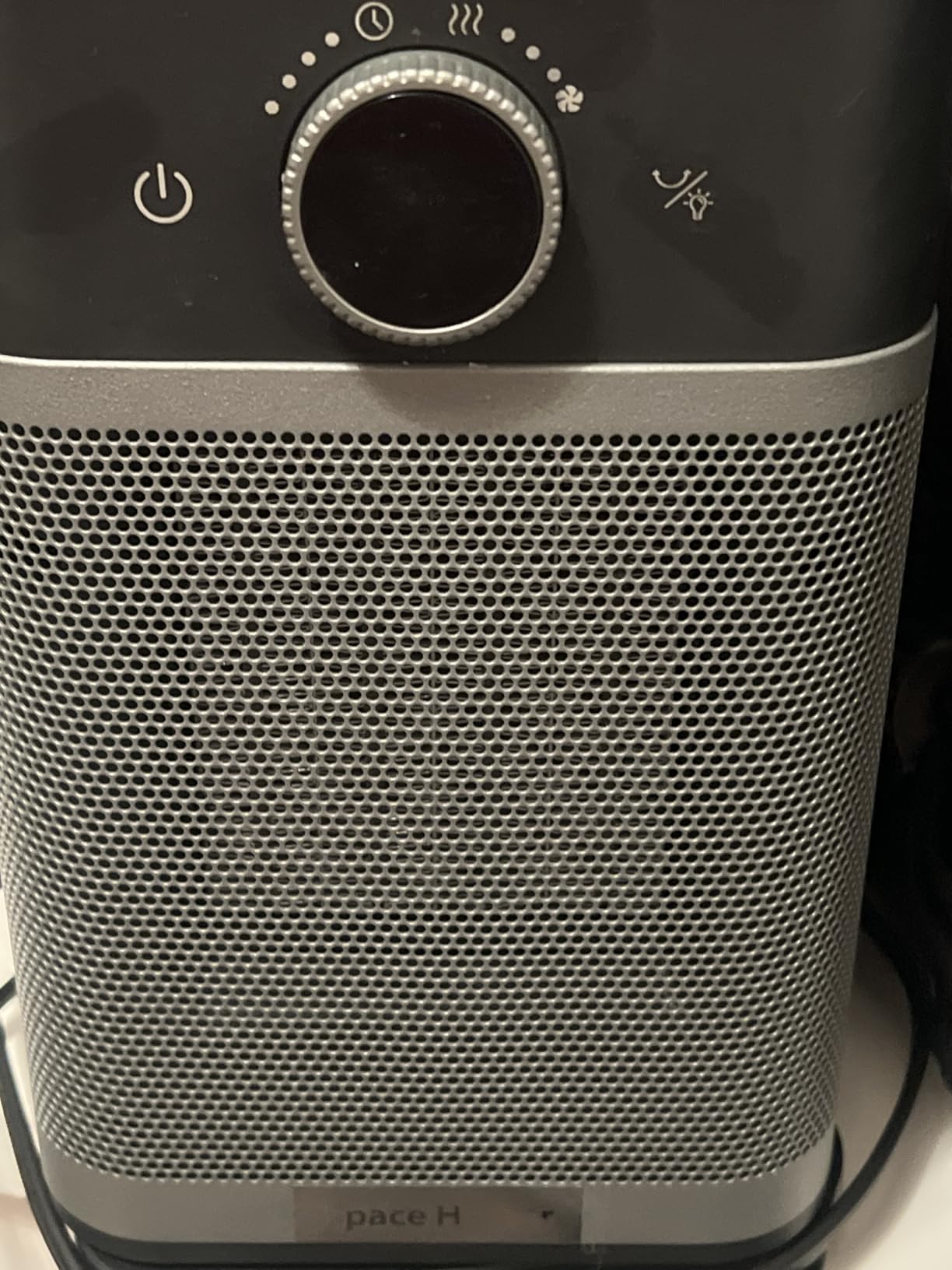 Space Heater for Indoor Use - 1500W Fast Heating Electric Ceramic Heater with Remote, 70° Oscillation, 12H Timer, ECO Thermostat - Quiet Portable Heater for Bedroom, Safe for Kids & Pets (ETL Listed) customer photo 2