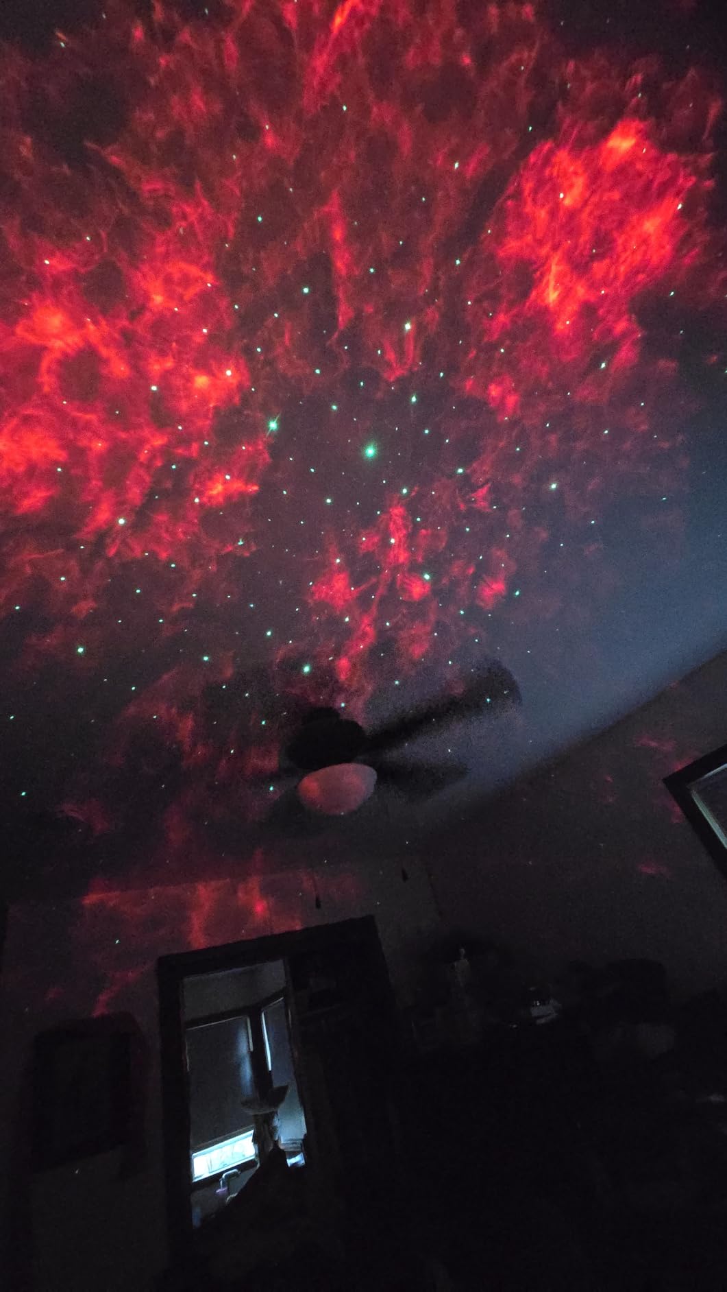 Govee Star Projector Lights, 7-Zone Colorful Nebula Effect, Compatible with Matter, 540ft² Coverage, LED Ceiling Lights for Bedroom, 50+ Scenes, 18 White Noise, Room Decor, Gifts for Kids, Sleep Lamp customer photo 1