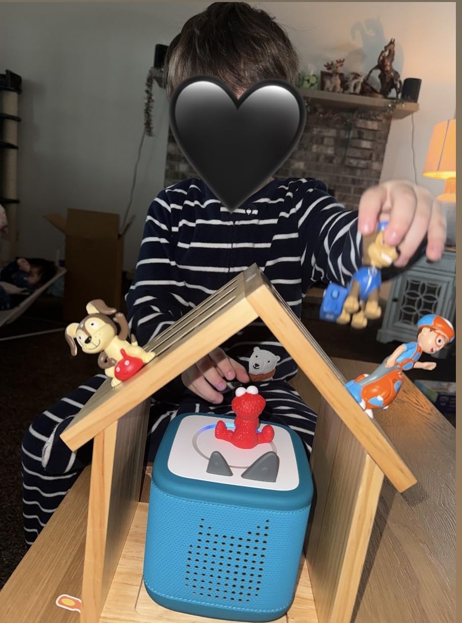 Toniebox 2 Audio Player Starter Set for Kids 1+ with Playtime Puppy - Sunset Red customer photo 1