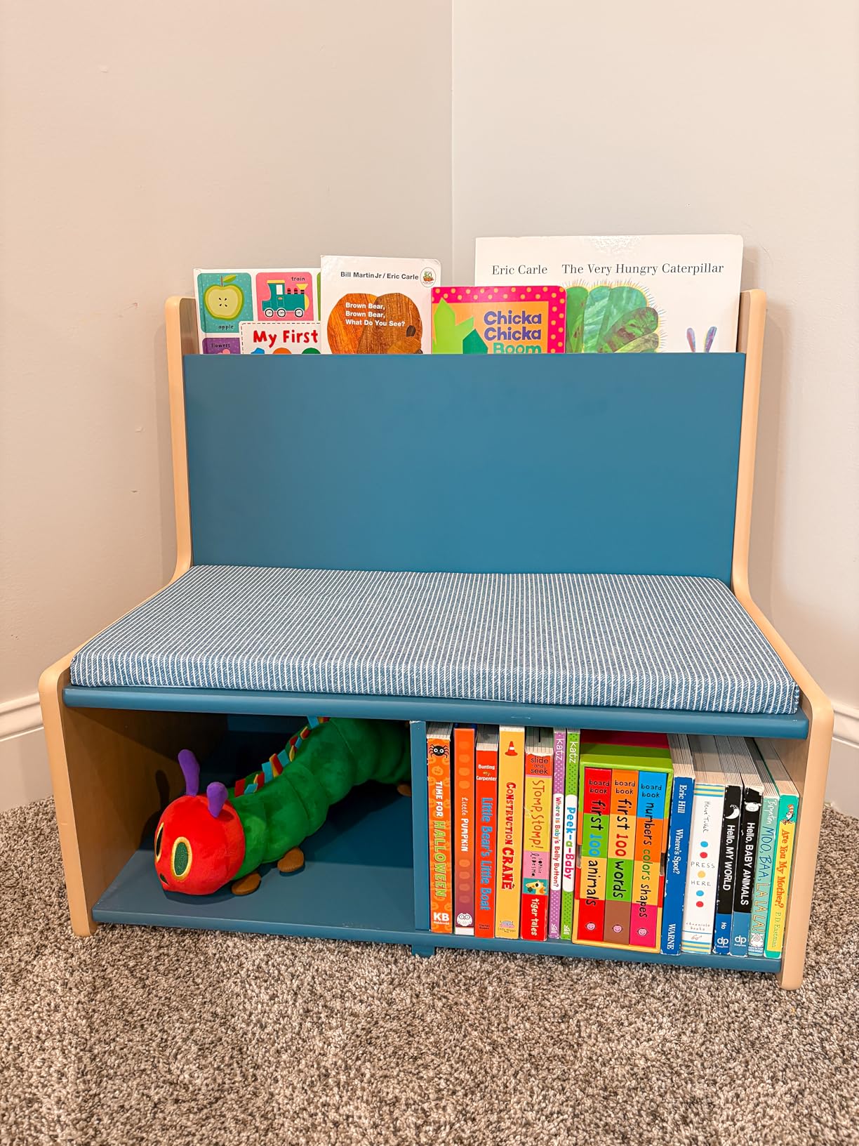 Delta Children - GapKids Reading Nook with Padded Bench - Greenguard Gold Certified, Pastel customer photo 2