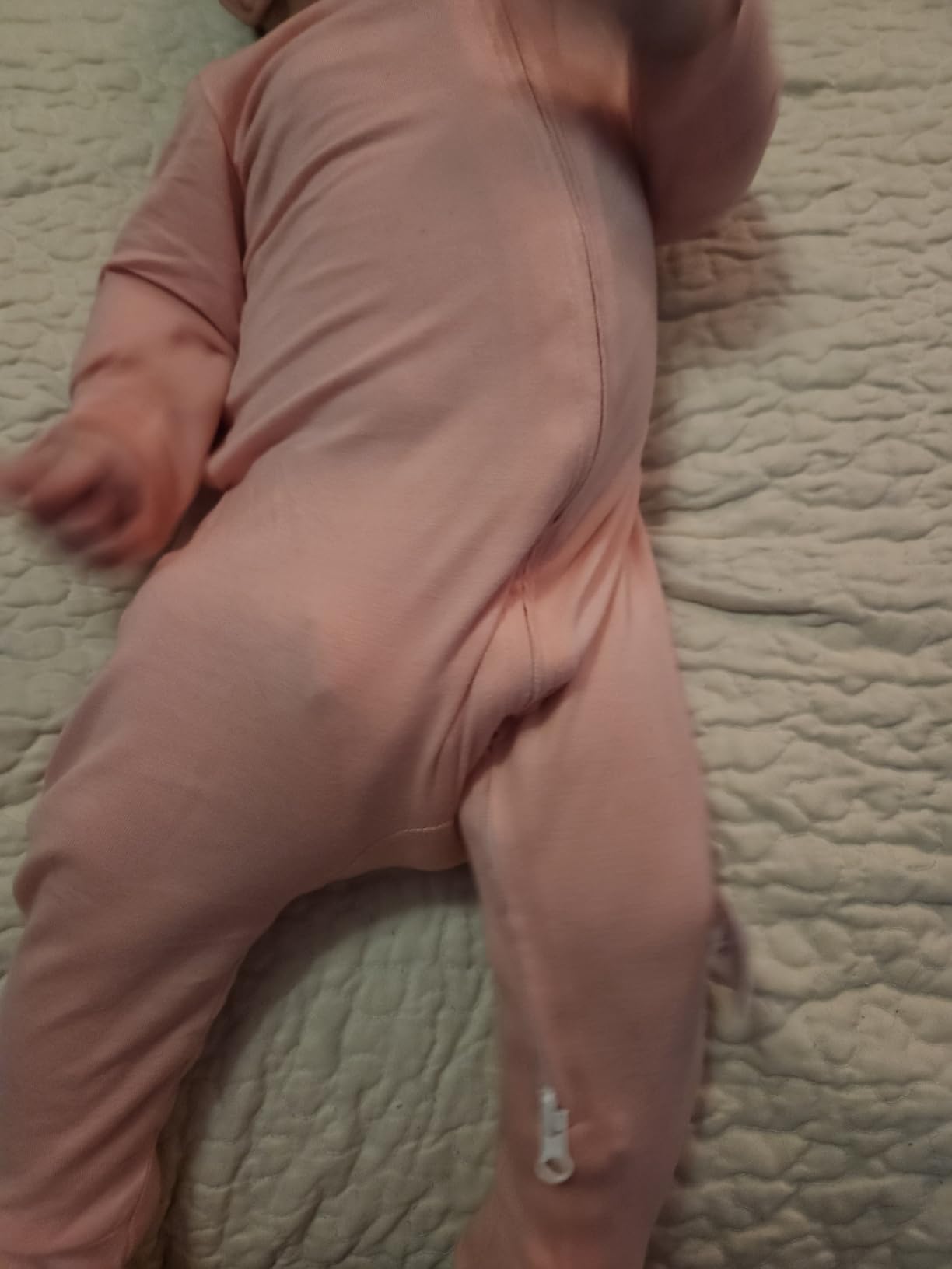 Rayon Made From Bamboo Baby Pajamas 3pcs Newborn Sleepers, Footed PJs customer photo 1