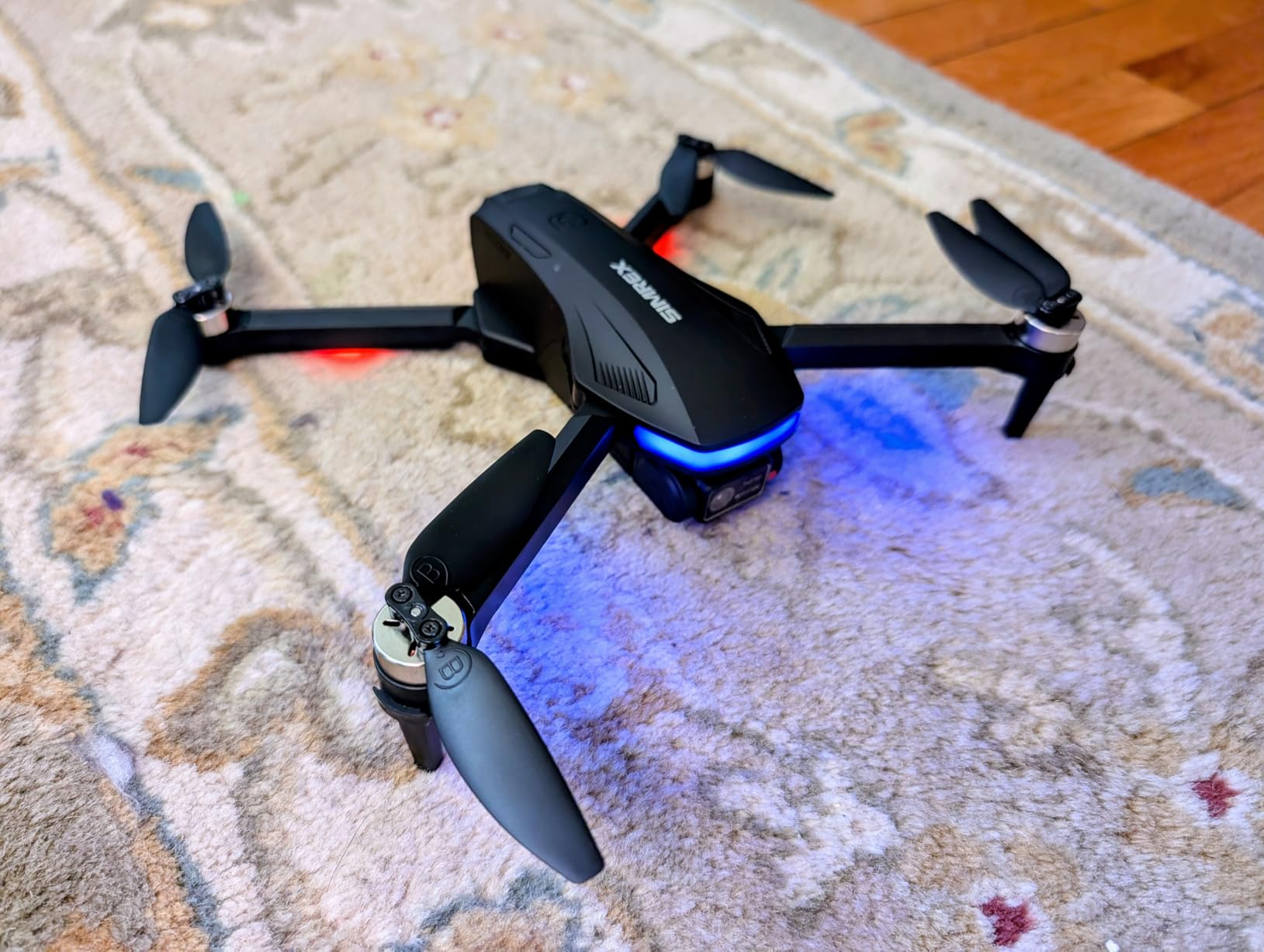 SIMREX GPS Drone with Camera for Adults 4K, Brushless Motor Drones for Beginners, 5G WiFi FPV Foldable, Auto Return, Optical Flow & Altitude Hold, Gesture Control, Follow Me, Waypoint Flight, Toys Gifts for Teen Boys (Gray) customer photo 2