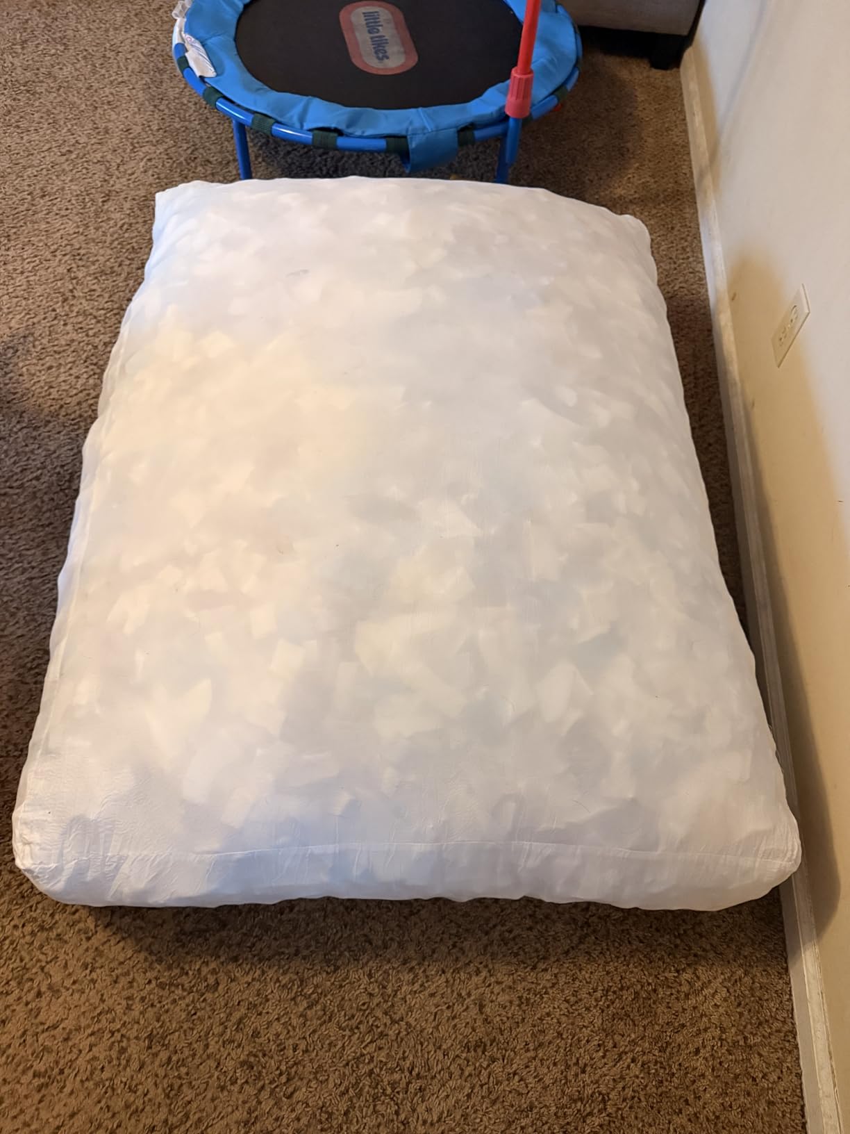 SaferBounce Crash Pad for Kids Sensory | Big 5Ft x 5Ft, 3Ft x 4Ft Or 3Ft x 3Ft | Autism Sensory Crash Mat for Jumping Play | Crashpad | Soft Foam Landing Pad | Giant Mat Pillow | Climbing, Gymnastics customer photo 1