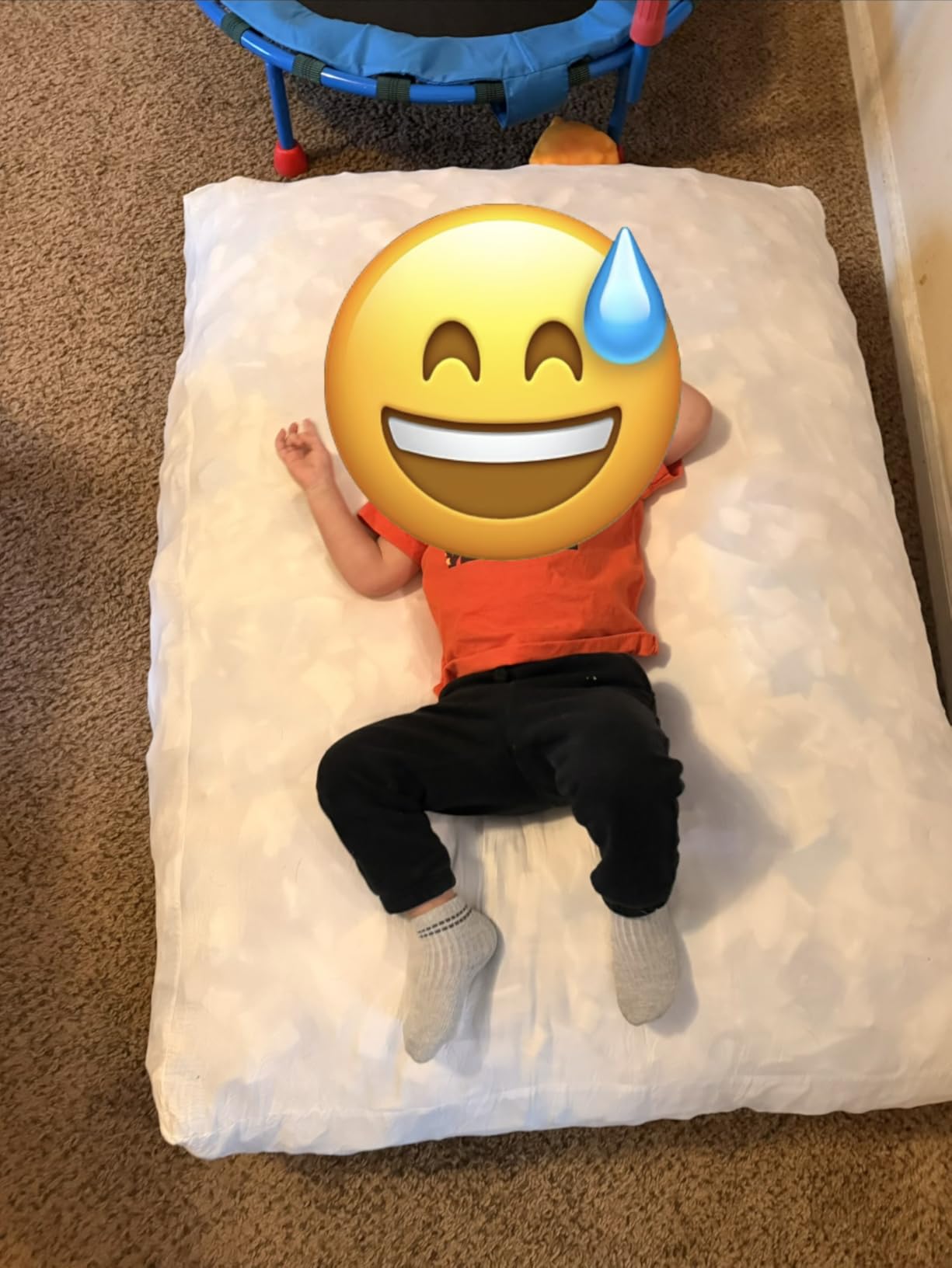 SaferBounce Crash Pad for Kids Sensory | 5Ft x 5Ft, 3Ft x 4Ft, 3Ft x 3Ft | Autism Sensory Crash Mat for Jumping Play customer photo 2