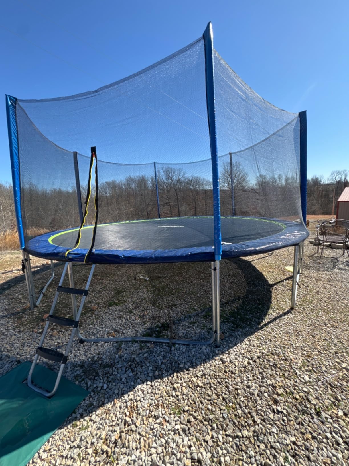 Zupapa 1800LBS Weight Capacity Rectangle Trampoline 10x17FT Outdoor Square Gymnastics Trampolines with 10-Year Quality Assurance for Kids Adults Long Large Big Rectangular Basketball Trampoline customer photo 1