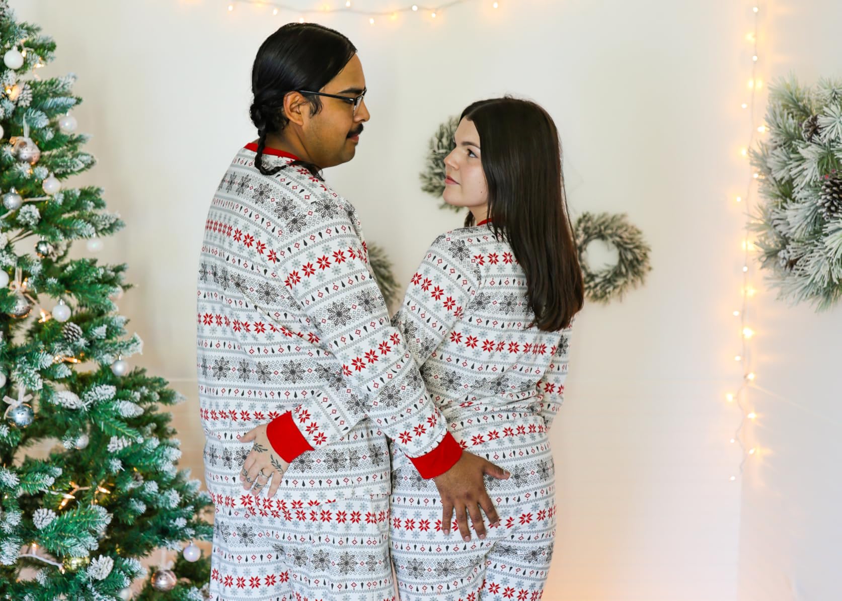 JAMIE Matching Family Jammies Christmas Pajamas Organic Cotton PJs Womens, Mens, Kids, Toddlers, Baby, Pets customer photo 1