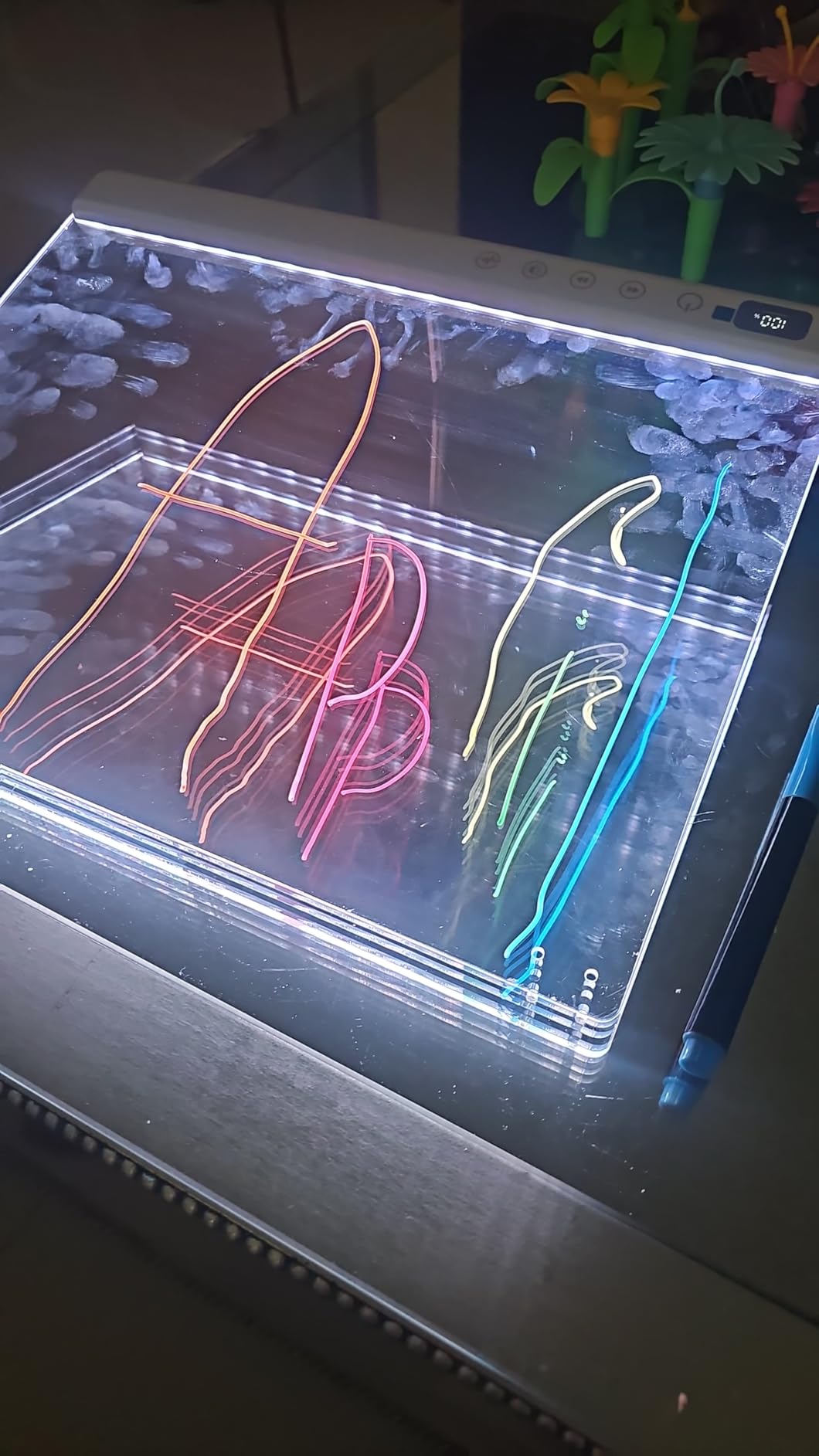 Led Drawing Board with 13 Light Effects, 16