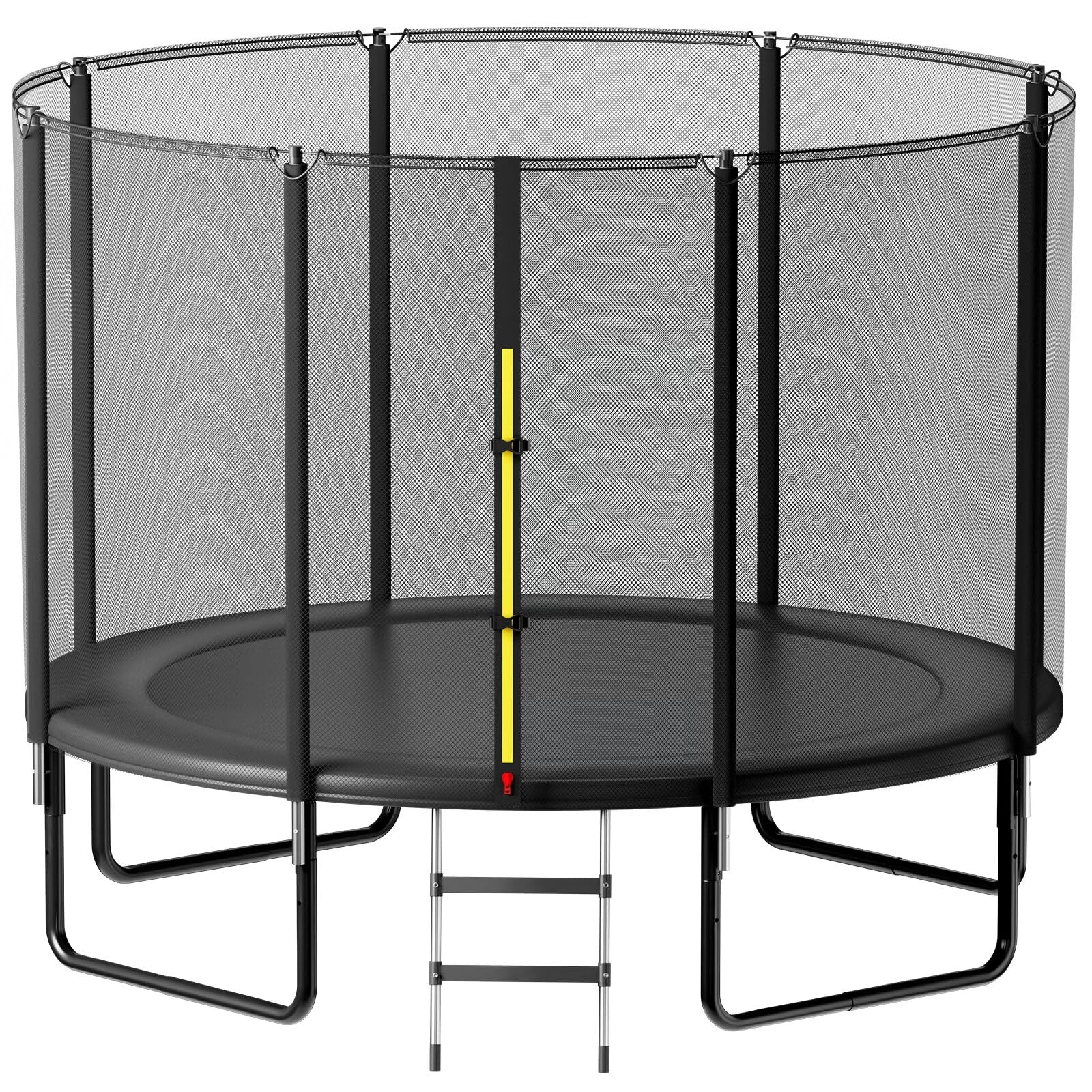 Trampoline Outdoor 12FT 14FT, Recreational Trampolines with Enclosure and Ladder, Anti-Rust Trampolines for Kids and Adults, ASTM Approval customer photo 1