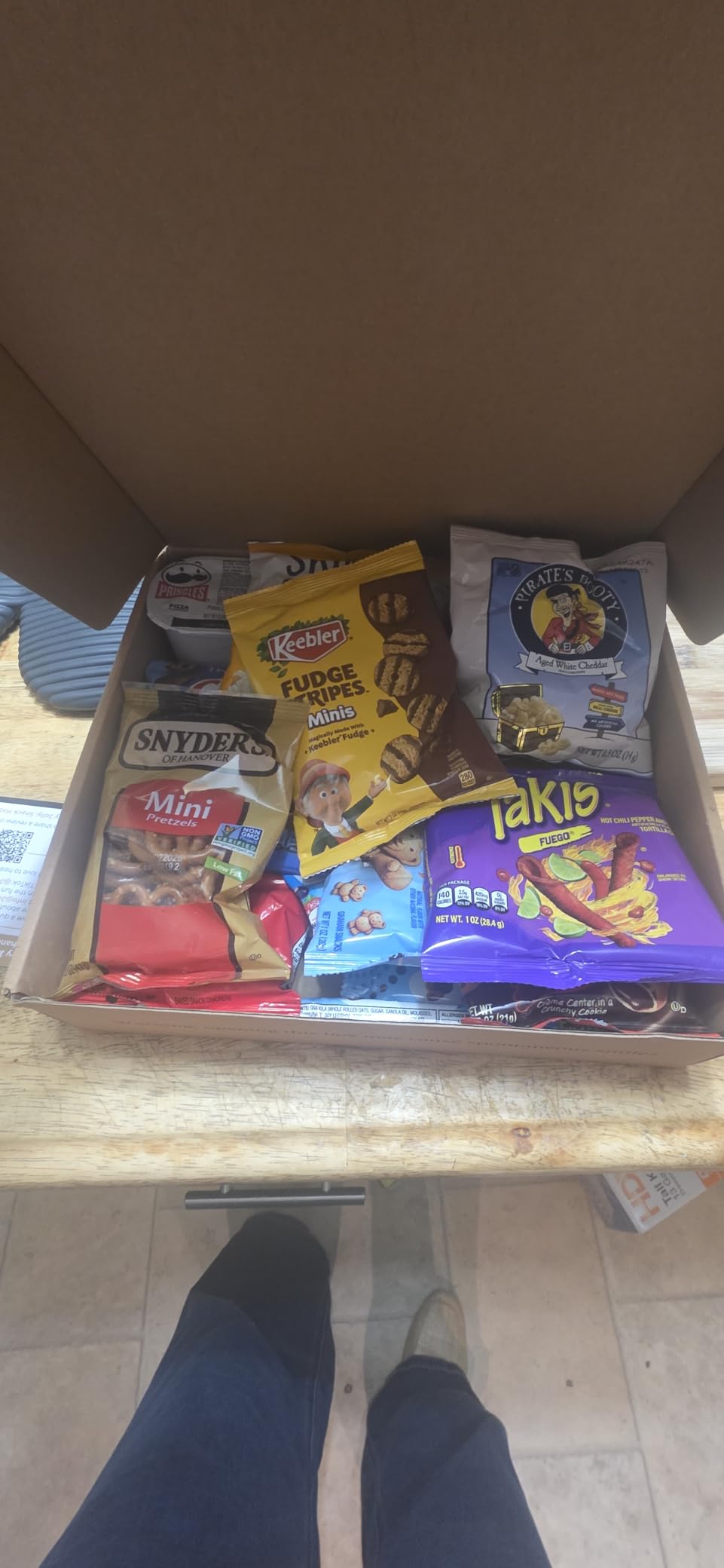 Snacks Variety Pack Gift Basket (45 Count) - Snack Box Care Package with Chips Cookies Candy Treats by Jolly Good customer photo 1