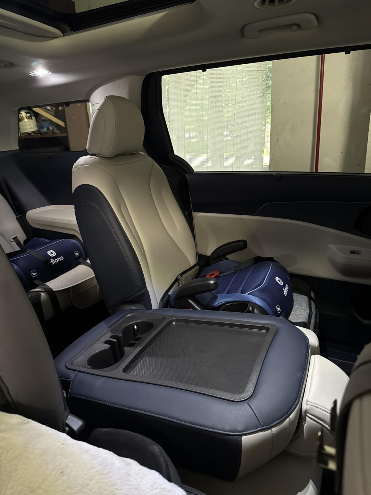 Diono Connect3 RXT Backless Booster, Slim Fit 3-Across in Many Mid-Sized Sedans and SUVs, for Children from 40-120 lbs., Lightweight with Latch connectors customer photo 1