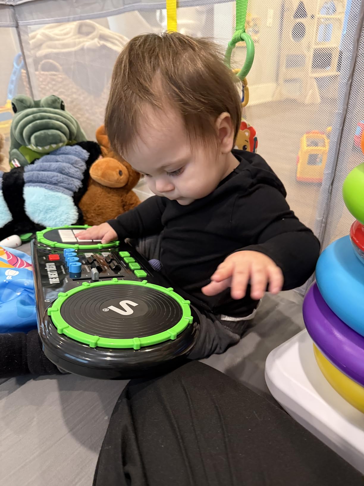The Next Tiesto Kids DJ Mixer, DJ Toy for Kids with Jog Wheel, Tempo Slider, LED Pads, Sound Effects - Original Tiesto Sounds customer photo 2