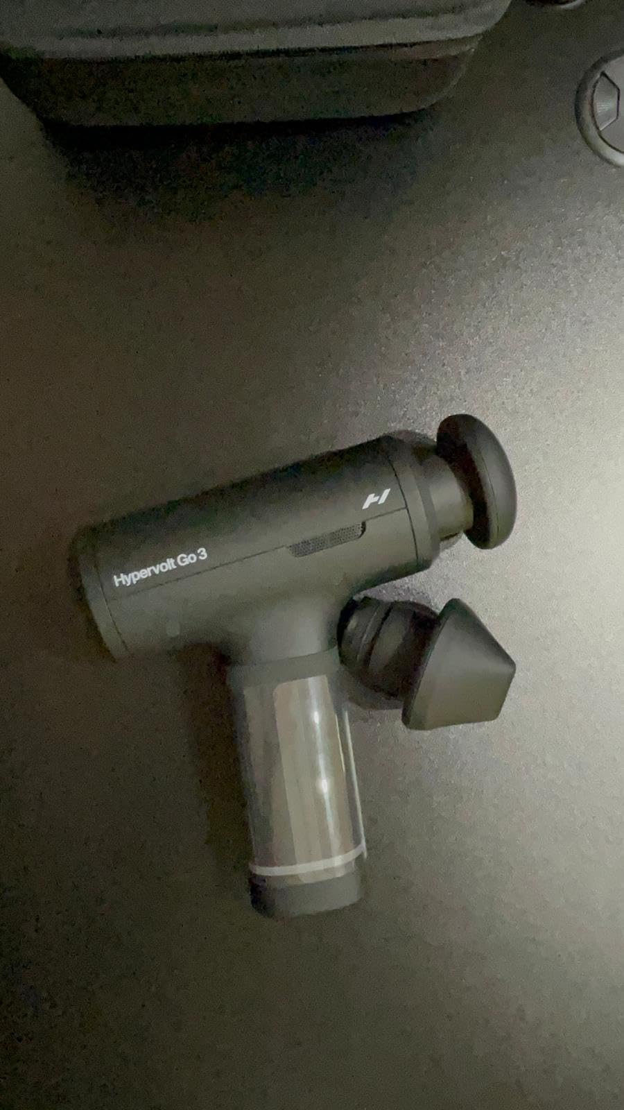 Hyperice Hypervolt Go 3 - Compact Handheld Percussion Massage Gun with QuietGlide Technology | 3 Speeds, Portable Lightweight Design customer photo 1