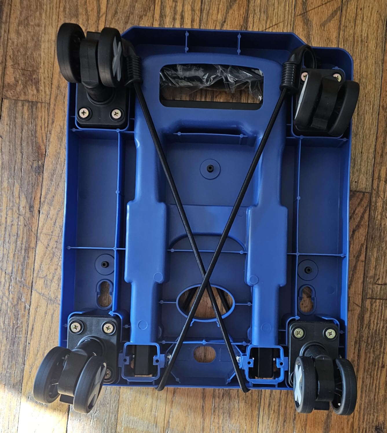 Portable Car Seat Dolly for Airport, 110 Lbs Travel Cart with 4 Fixing Straps, No Assembly Foldable Hand Truck Compact for Airplane Overhead Bin customer photo 2