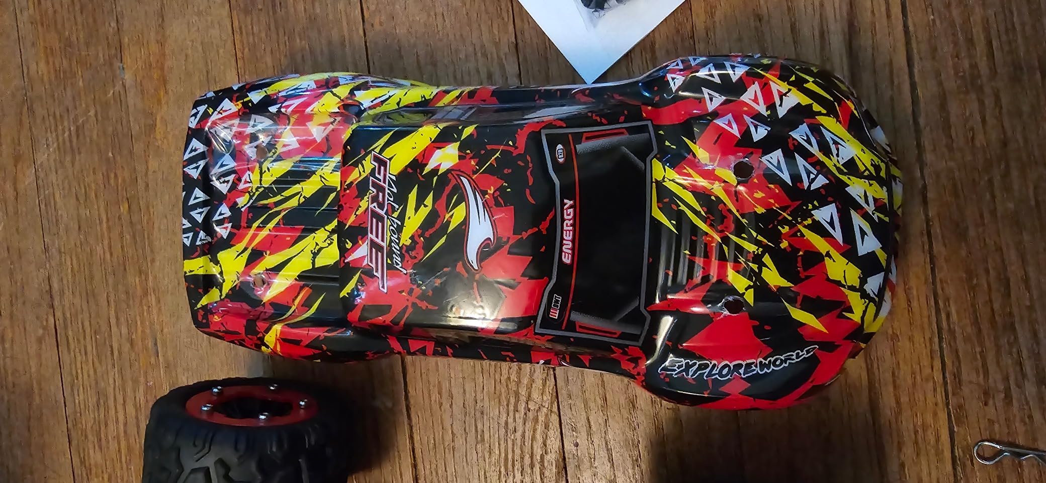 1:16 Scale All Terrain Fast RC Cars for Adults 40KPH, 4WD Electric Off-Road Remote Control Monster Truck with Metal Chassis, 2.4Ghz High Speed Car, Waterproof RC Truck with 2 Batteries for Boys & Kids customer photo 2