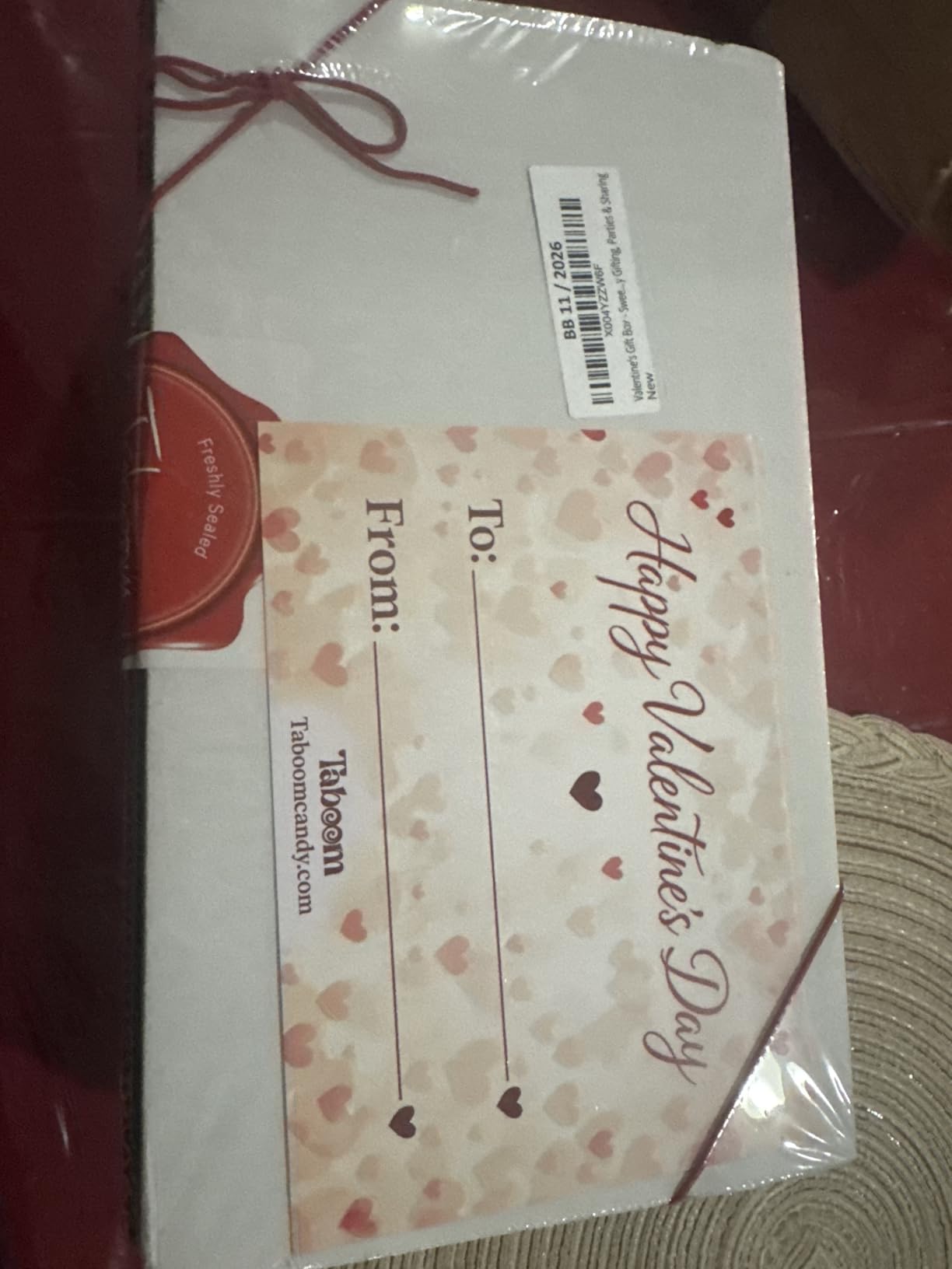 Valentine's Snacks Care Package Gift Box - Large Variety Snacks, Candy & Treats for Kids - 45 Count customer photo 2