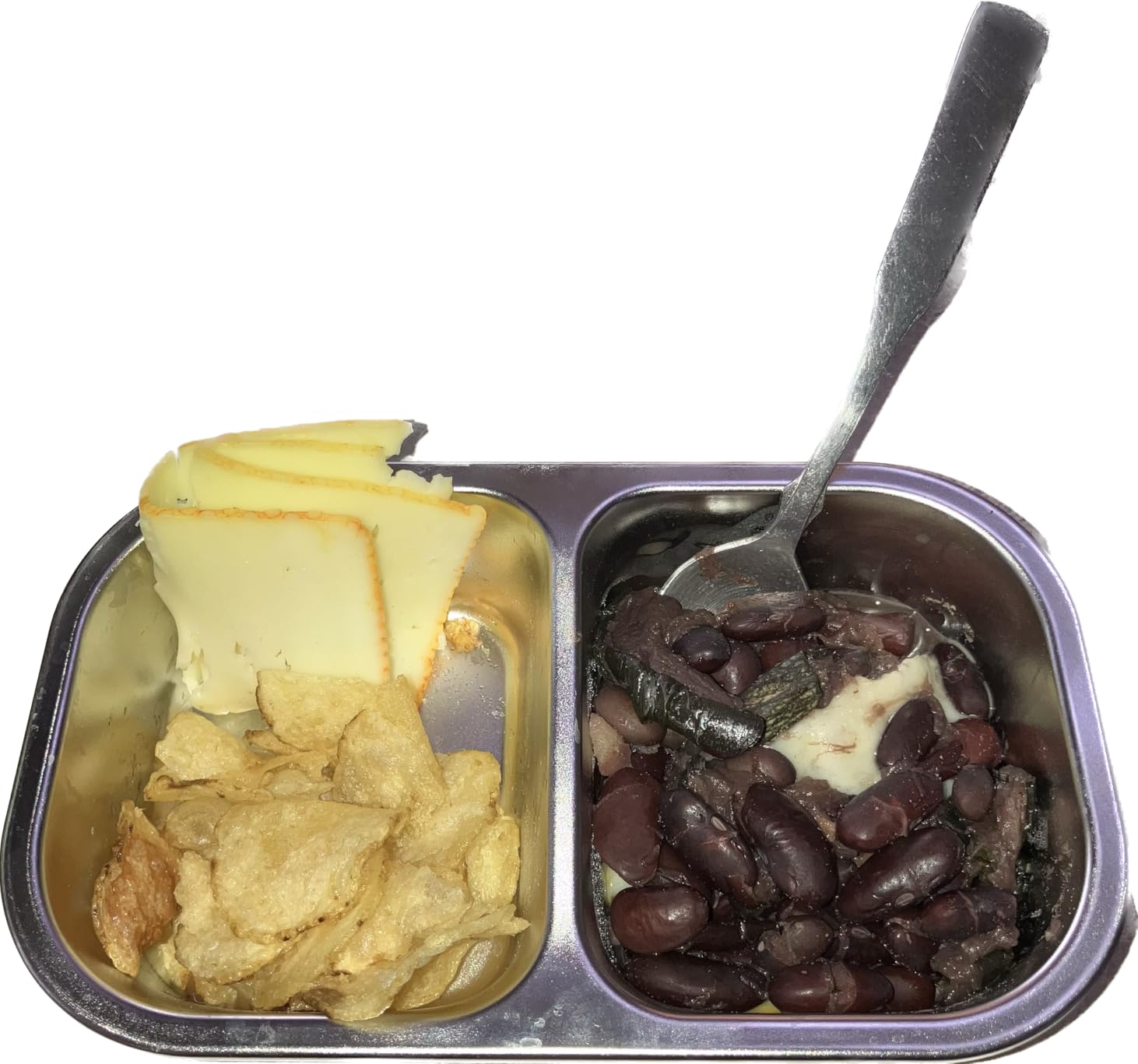4 Pack Stainless Steel Snack Containers, 2 Compartment Reusable Metal Snack Boxes Containers with Leak-Proof Lids, Compact Lunch Box Food Storage Container customer photo 1