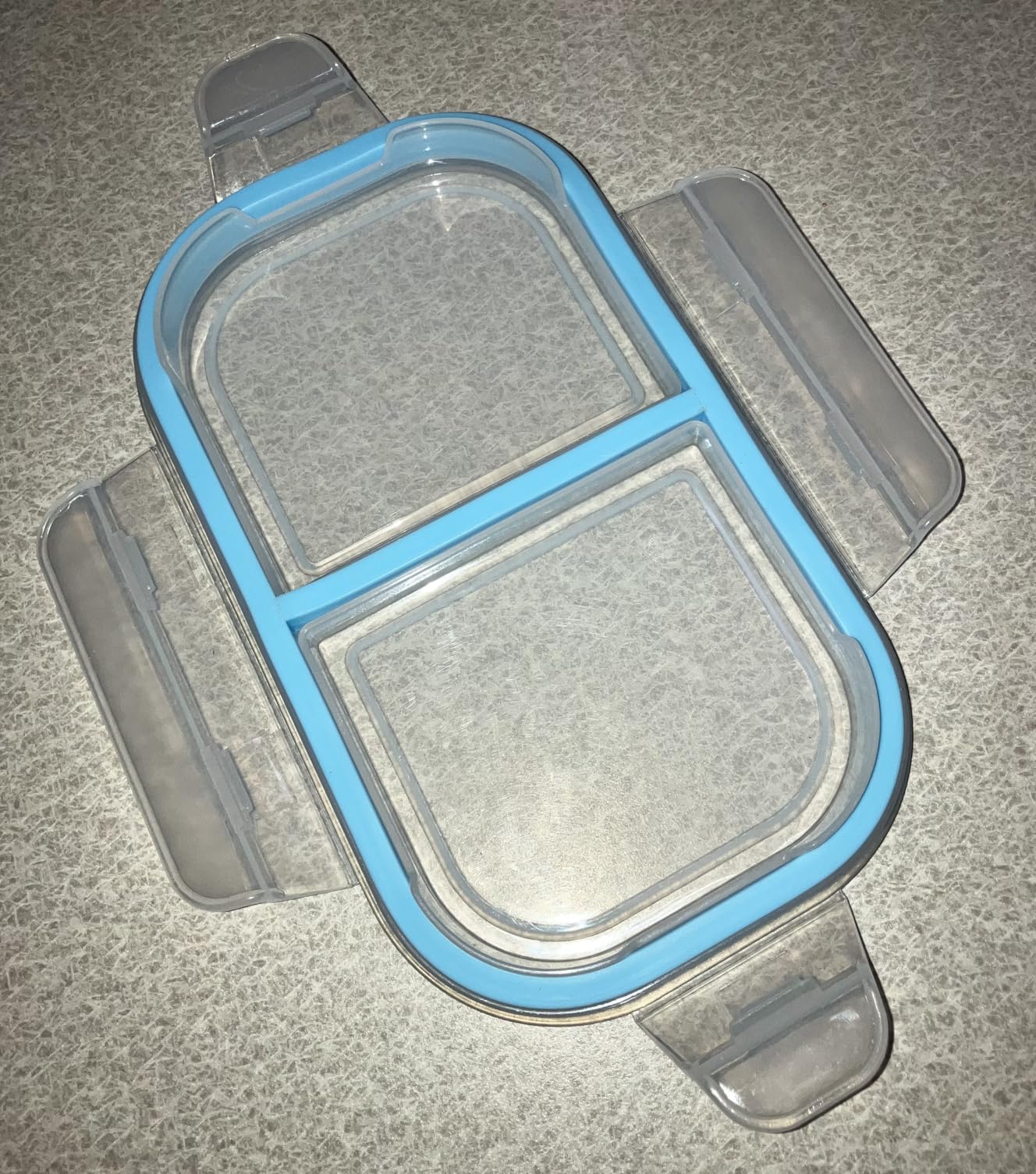 4 Pack Stainless Steel Snack Containers, 2 Compartment Reusable Metal Snack Boxes Containers with Leak-Proof Lids, Compact Lunch Box Food Storage Container customer photo 2