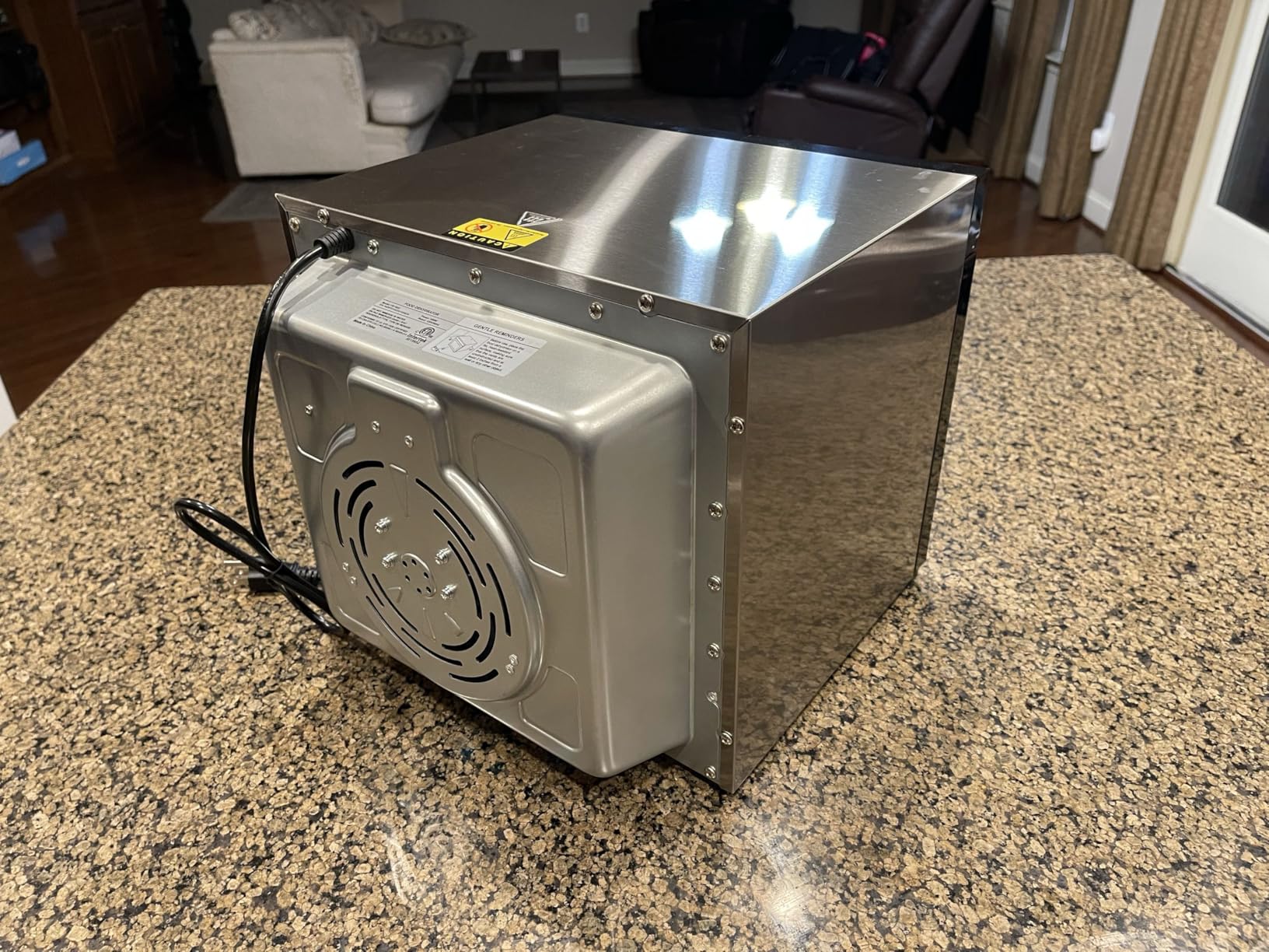 Food Dehydrator Machine, Powerful Food Dryer with 8 Stainless Steel Trays, Adjustable Temperature up to 167°F & 48-Hour Timer for Jerky, Fruits, Herbs - Includes Mesh Tray, Drip Tray & Recipe Guide customer photo 2