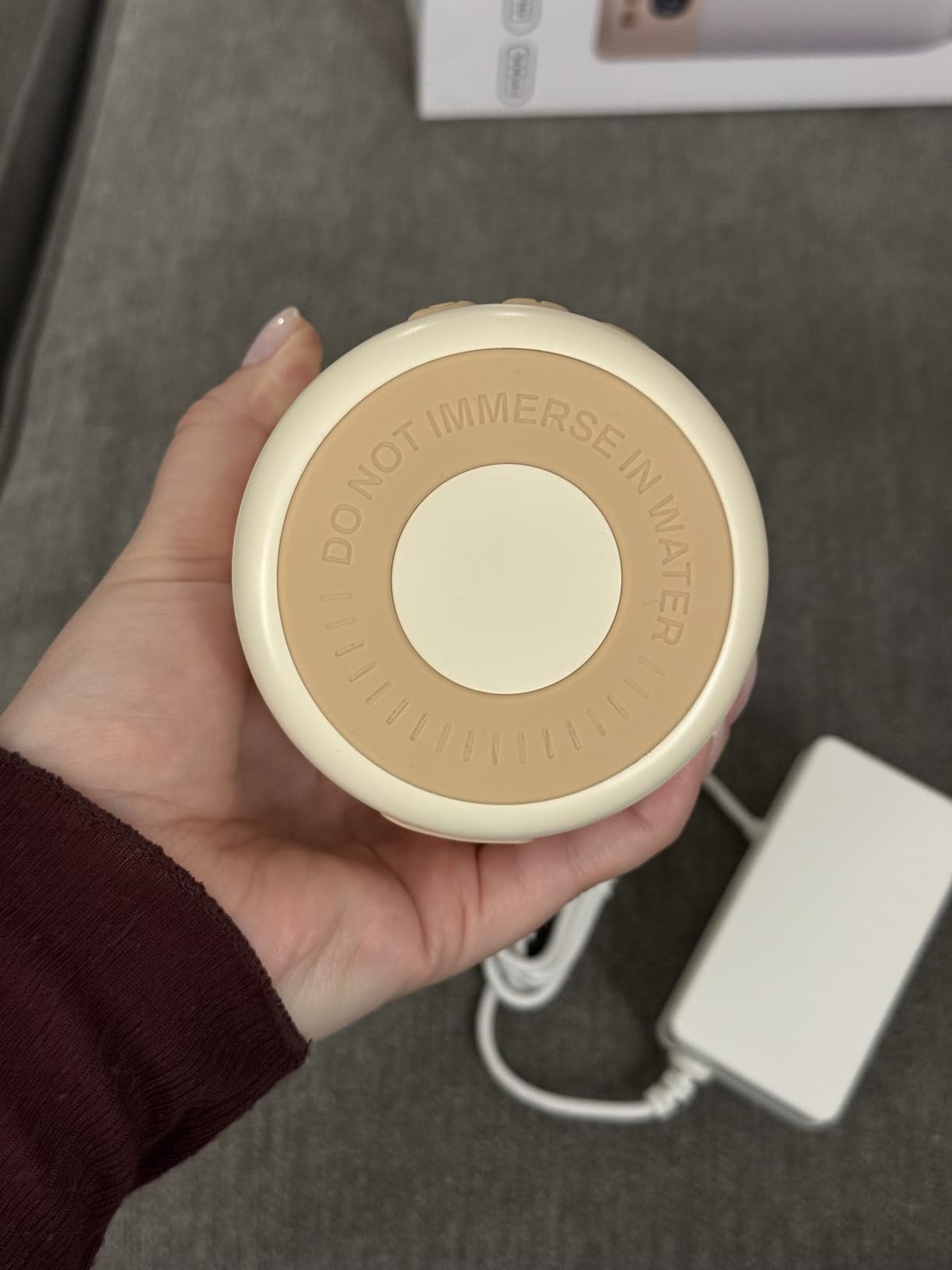 SORUTO Portable Milk Warmer for Travel, 45W Fast Charging Bottle Warmer with 17oz Large Capacity, Fast Heating Breast Milk Warmer, Long Battery Life, Precise Temp Control customer photo 2