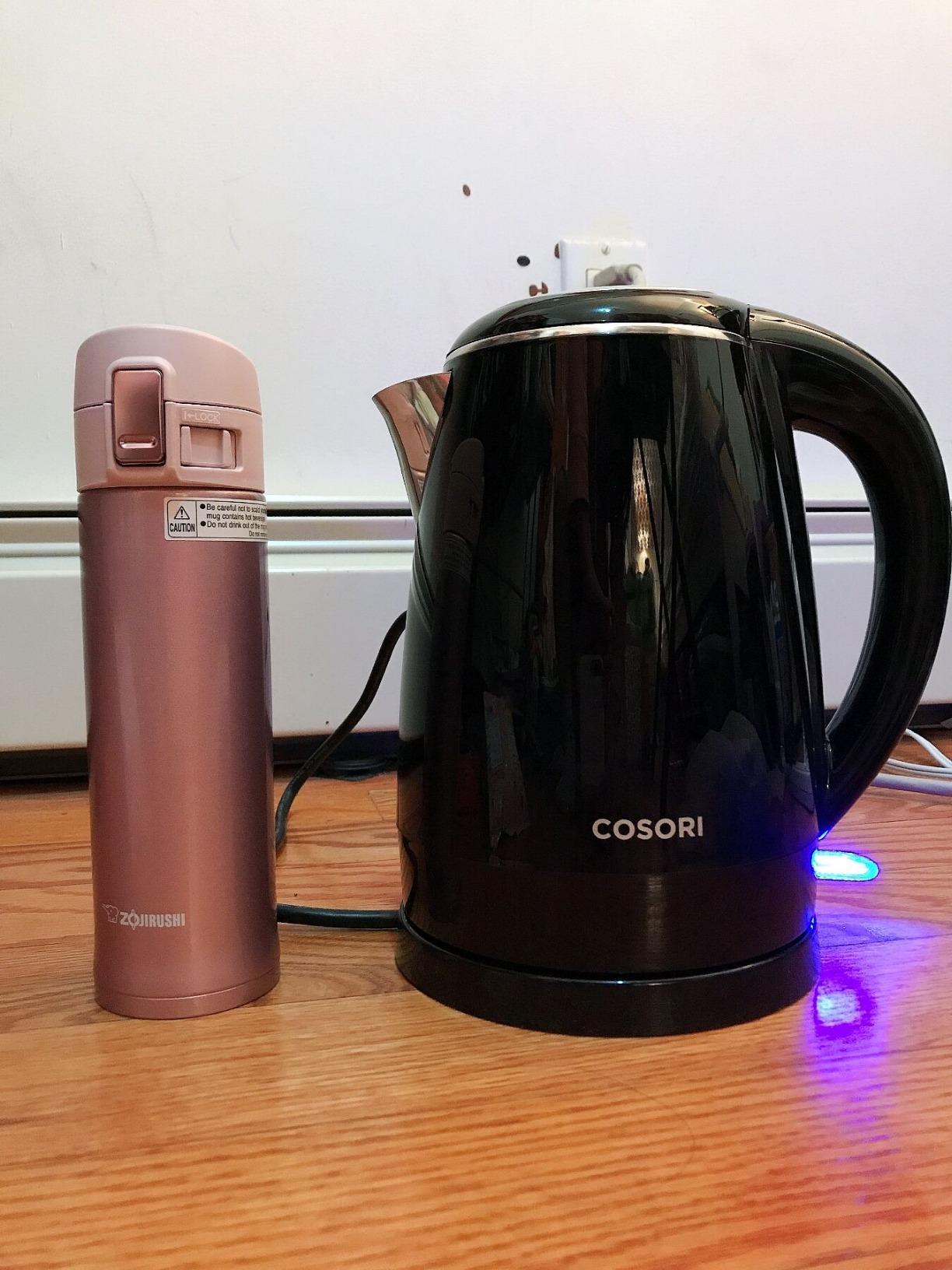 Cosori Electric Kettle, Plastic-Free Interior, Easy to Clean, Automatic Shut Off & Boil-Dry Protection, Stainless Steel Tea Kettle, Hot Water Boiler & Heater, 1.7L, 1500W customer photo 2