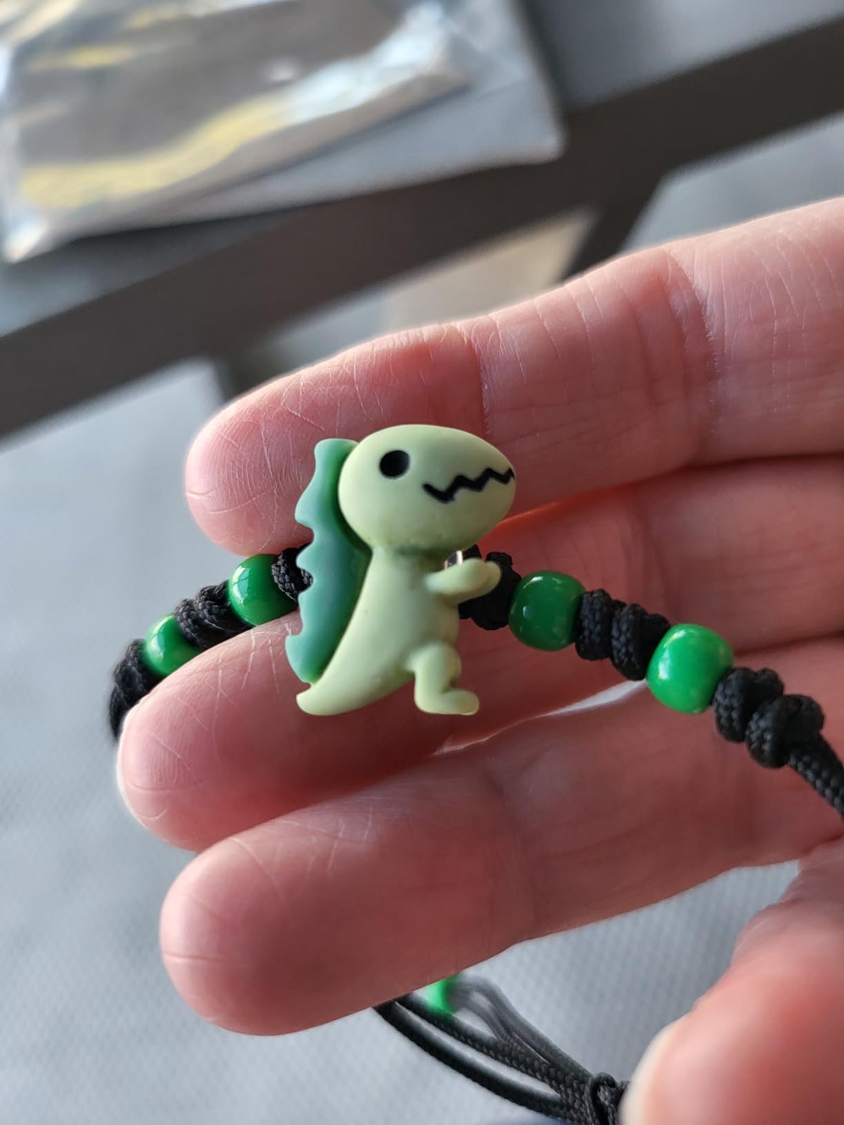 HGDEER Dinosaur Bracelet Graduation Birthday Gifts for Boys with Funny Card customer photo 2
