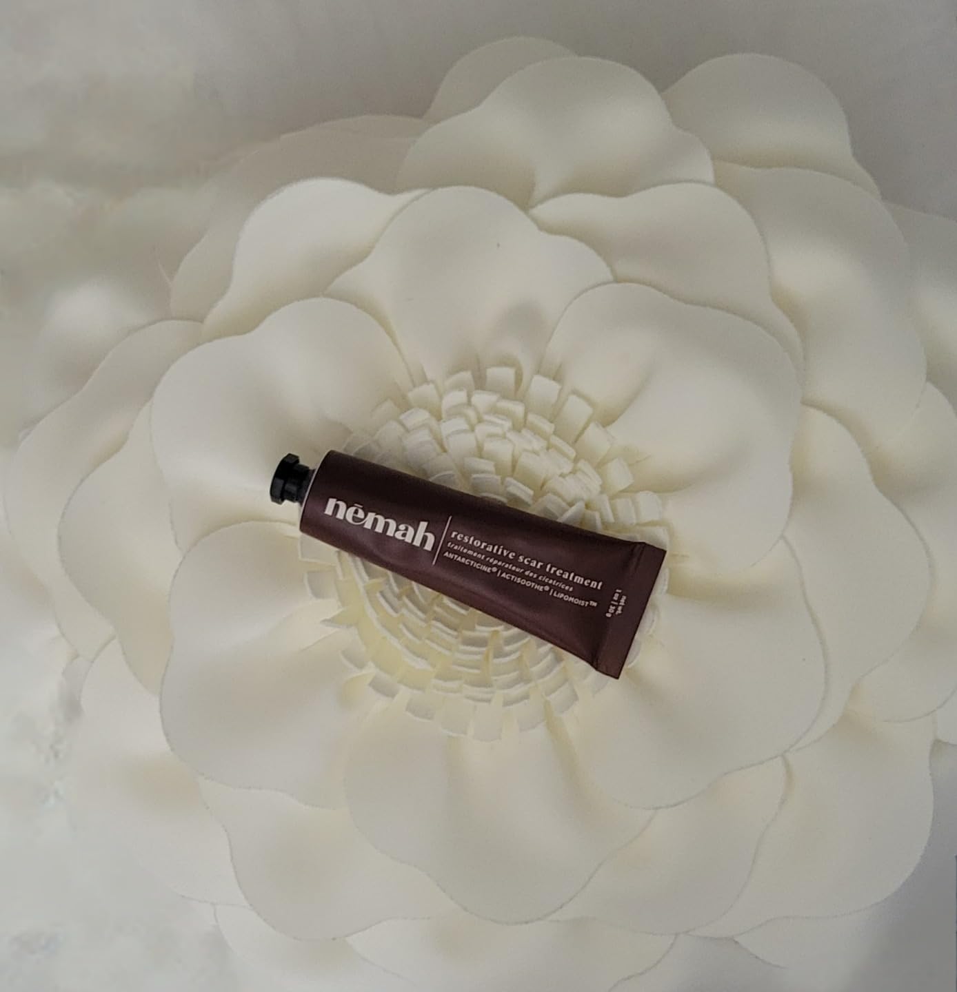 Nemah Postpartum Set, Restorative Scar Cream With Antarcticine, Nursing Nipple Balm With Calendula Jojoba Mango, Firming Body Serum With Oat Extract And Ashwagandha, 3 Step Routine customer photo 2