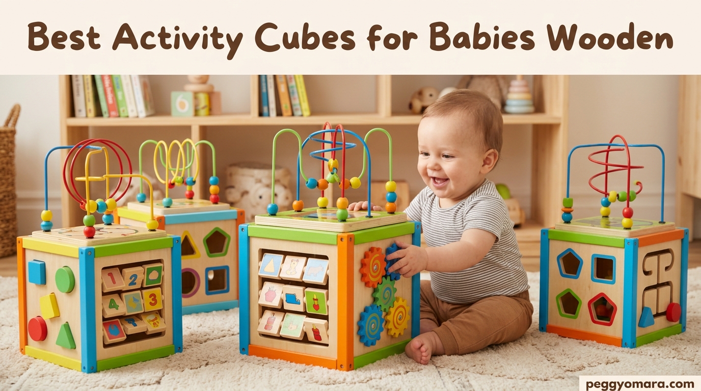 Best Activity Cubes for Babies Wooden