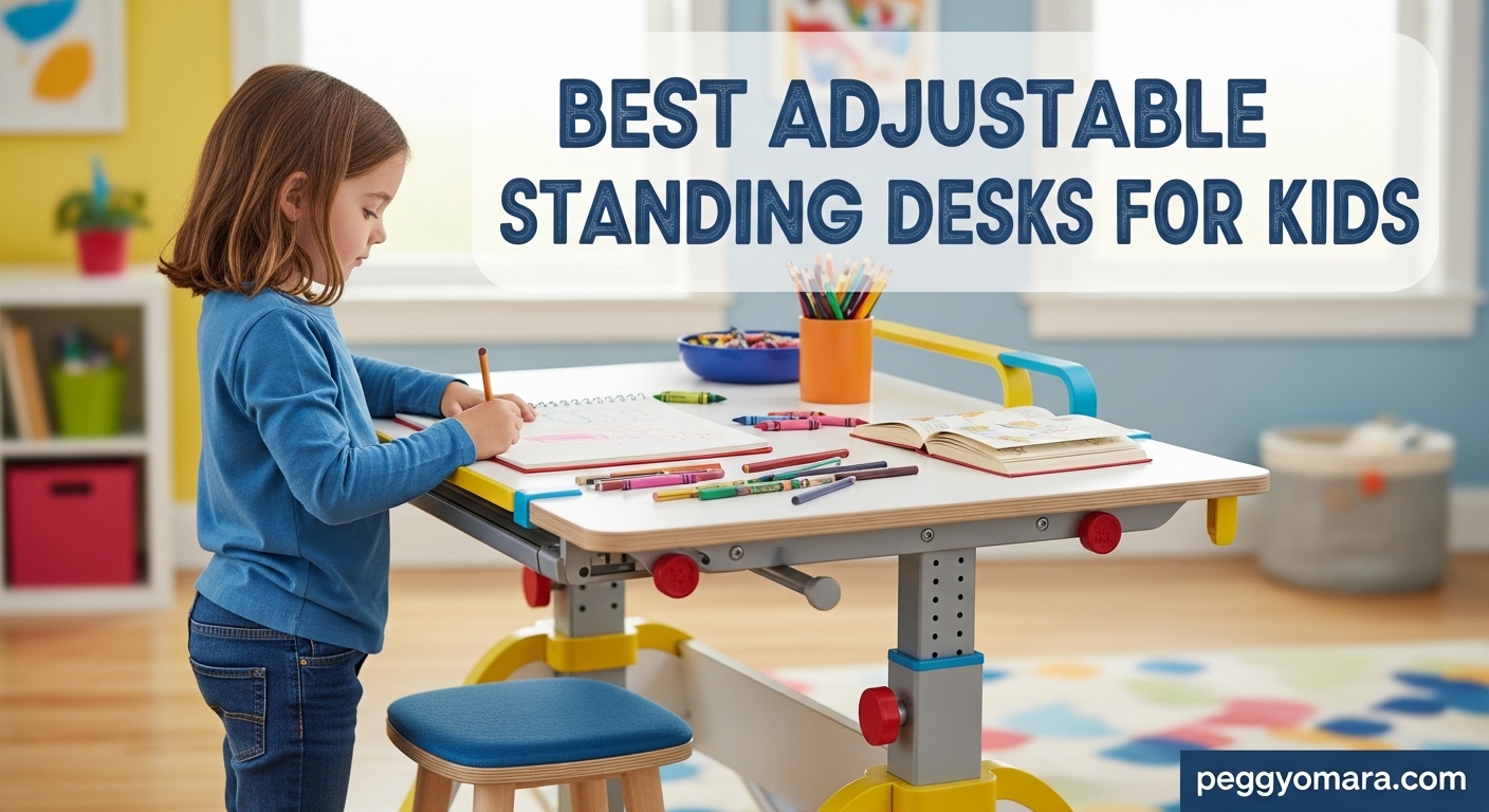 Best Adjustable Standing Desks for Kids