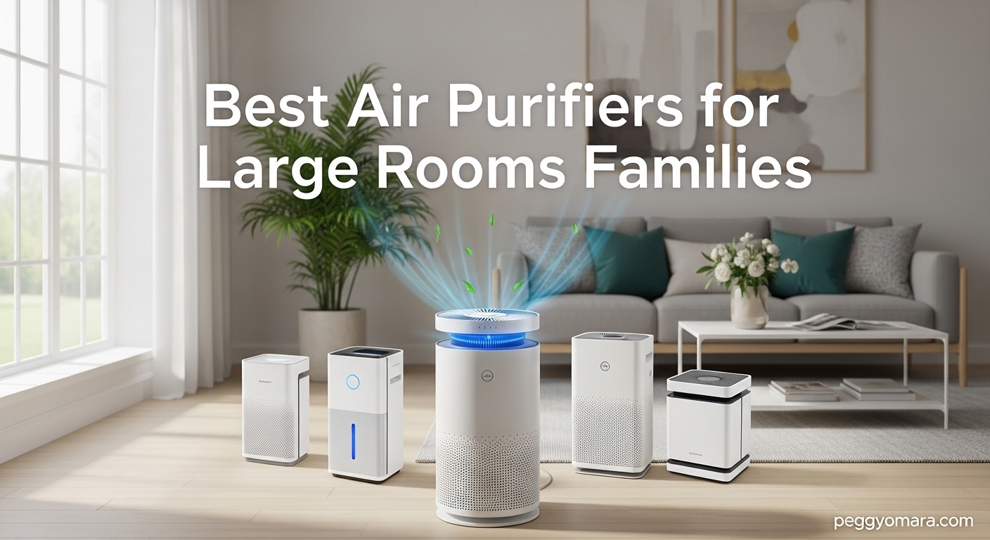 Best Air Purifiers for Large Rooms Families