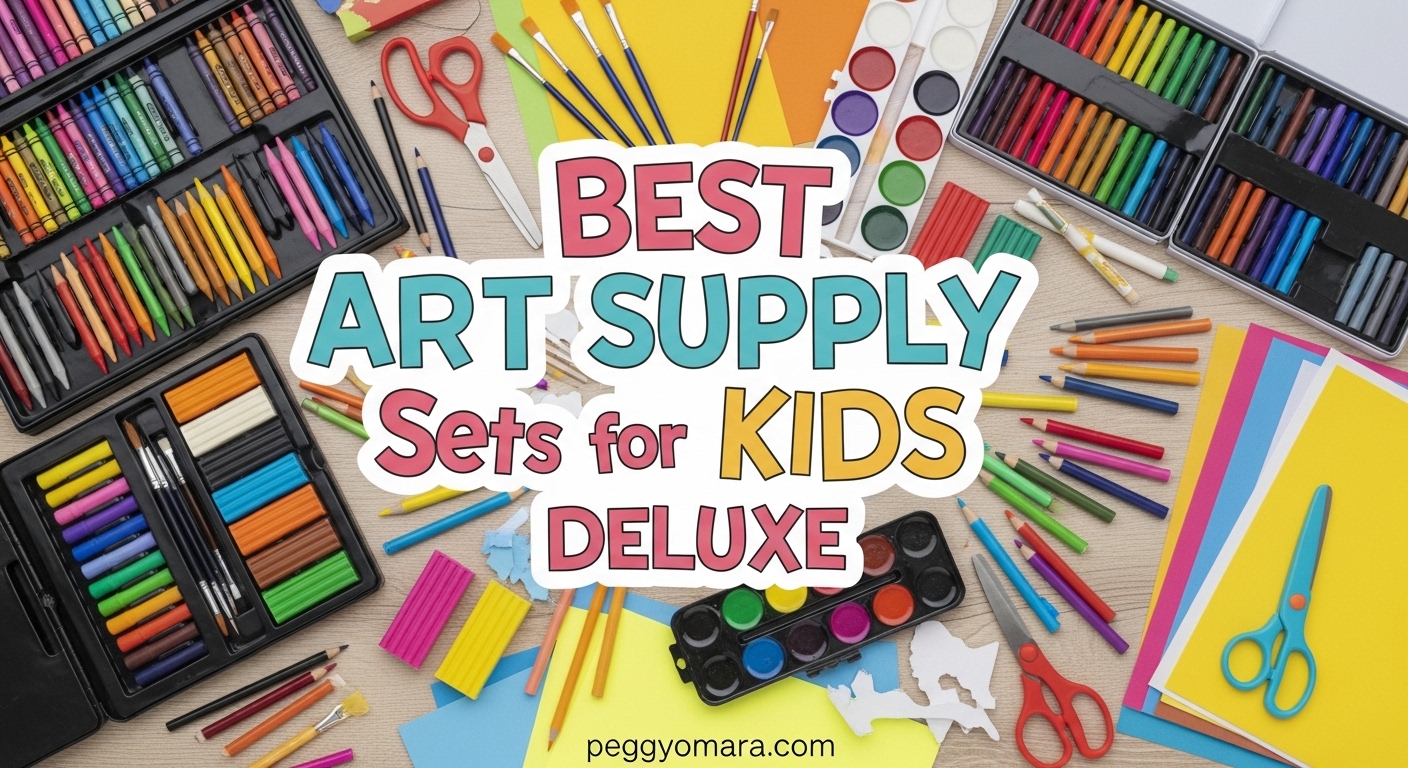 Best Art Supply Sets for Kids Deluxe