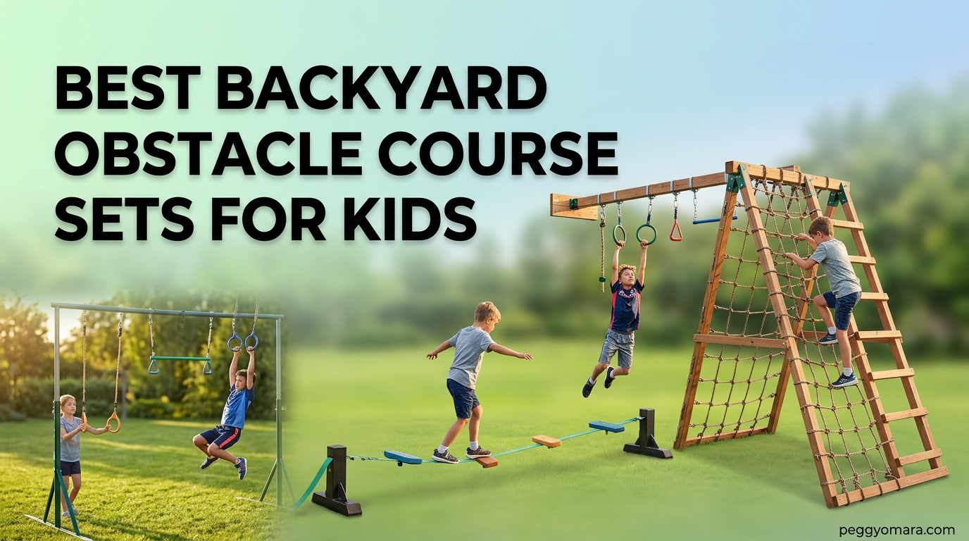 Best Backyard Obstacle Course Sets for Kids