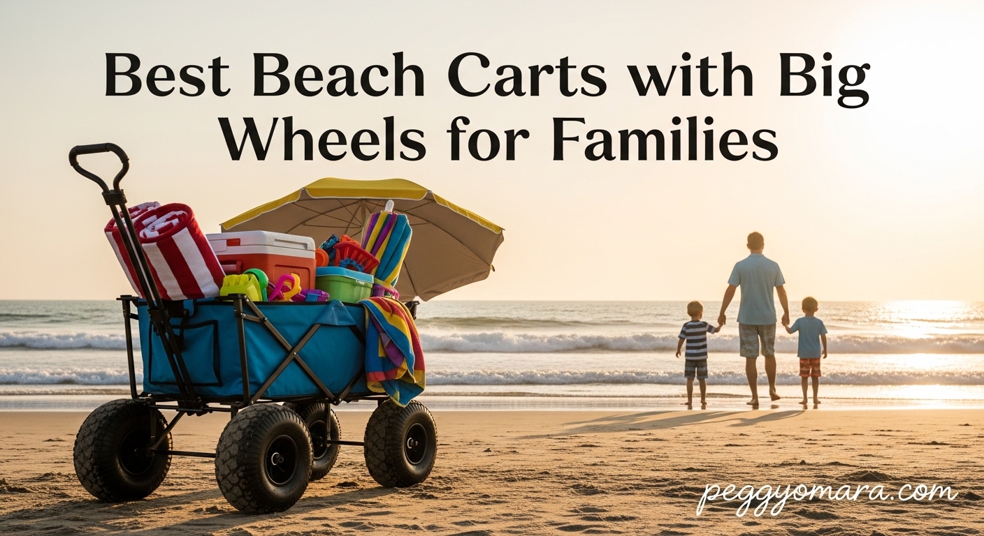 Best Beach Carts with Big Wheels for Families
