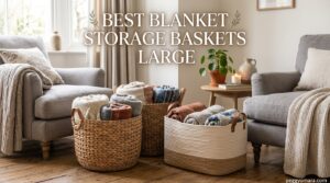 Best Blanket Storage Baskets Large