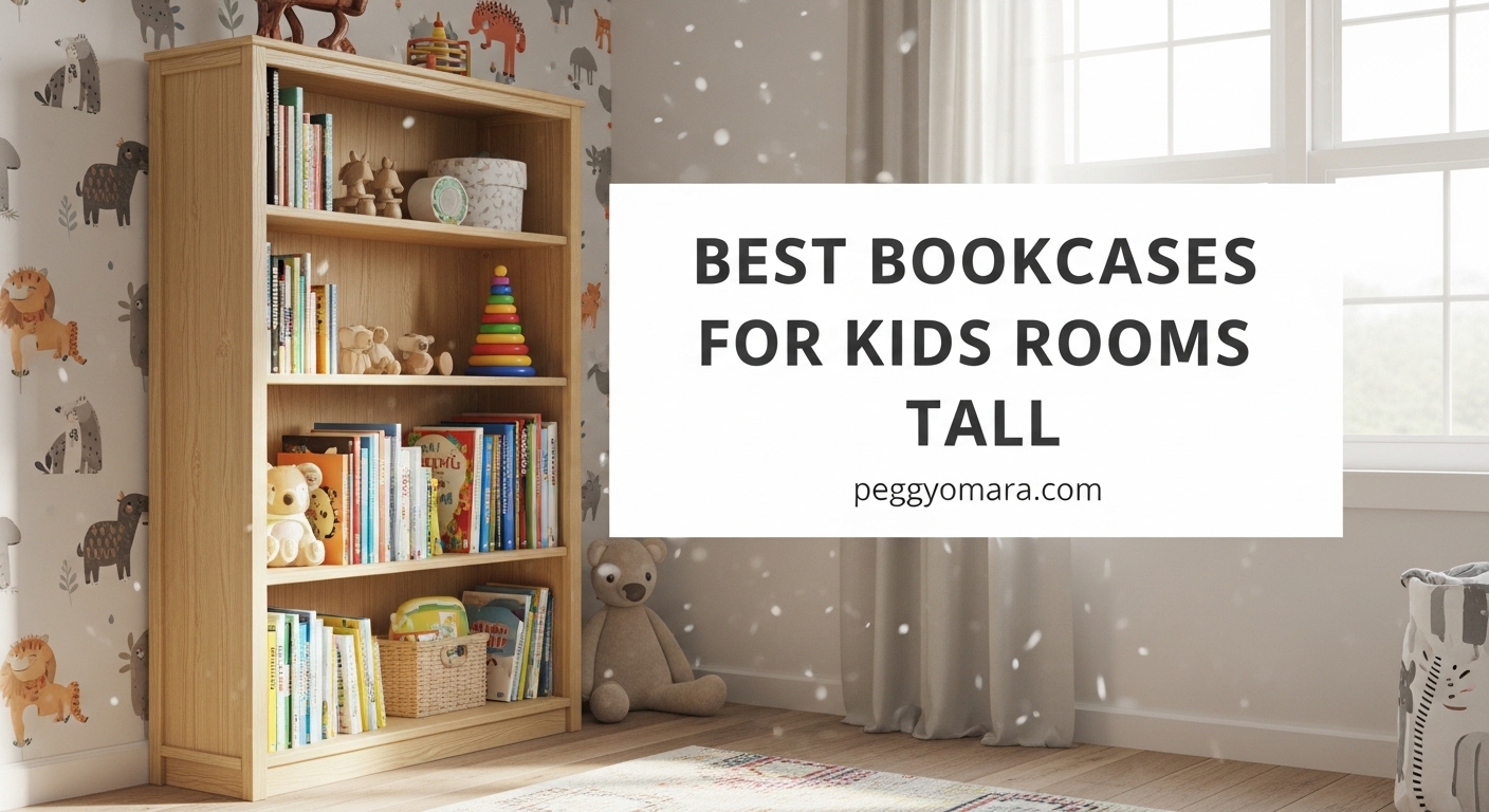 Best Bookcases for Kids Rooms Tall