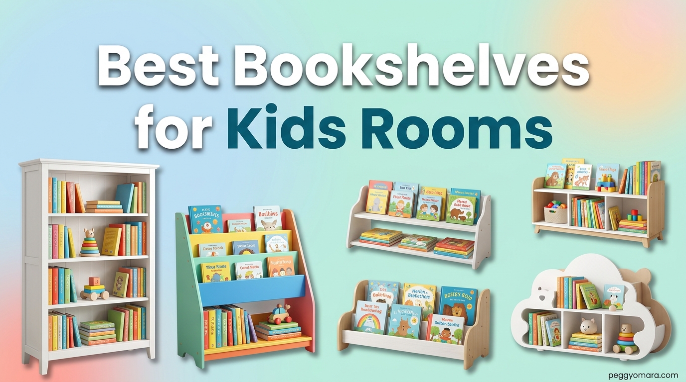 Best Bookshelves for Kids Rooms