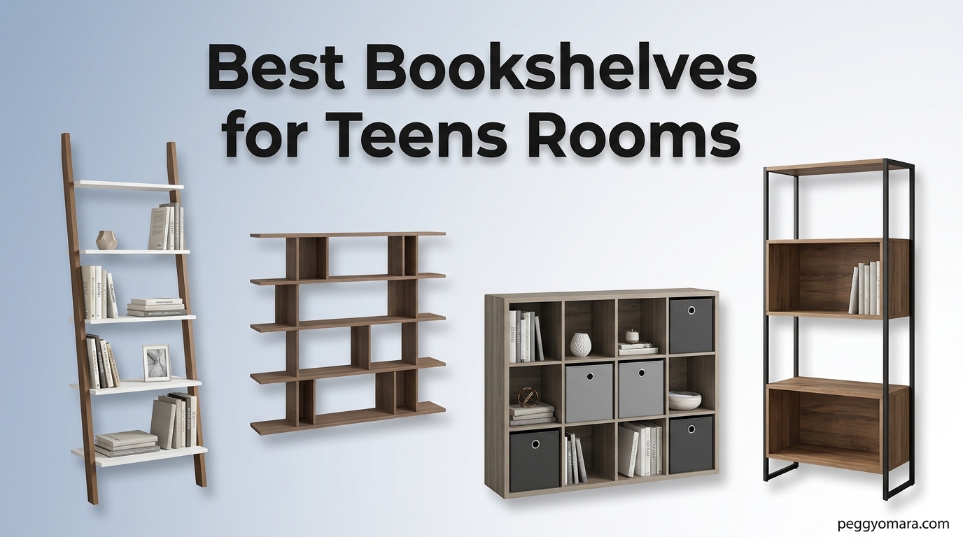 Best Bookshelves for Teens Rooms
