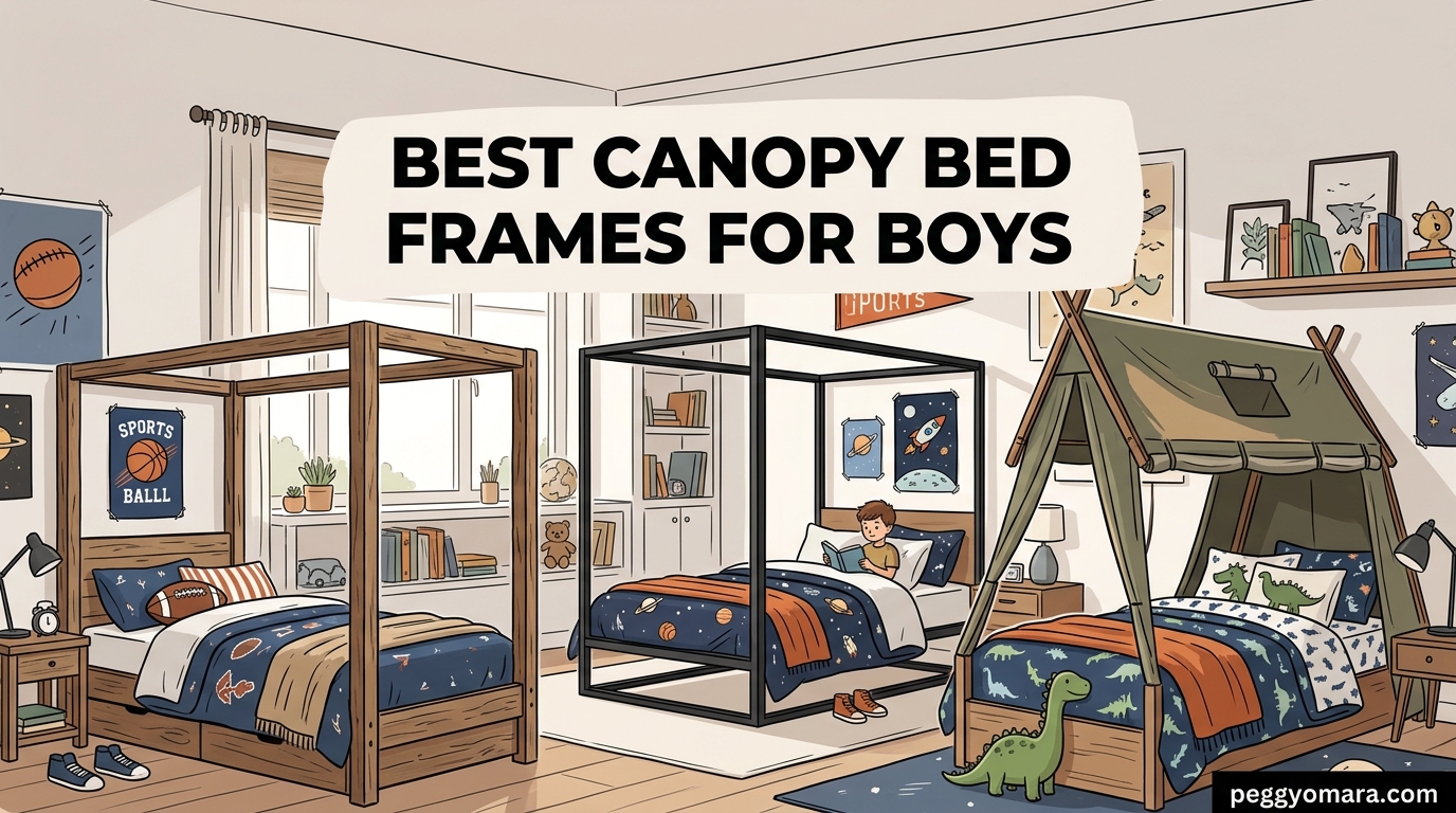 Best Canopy Bed Frames for Boys
