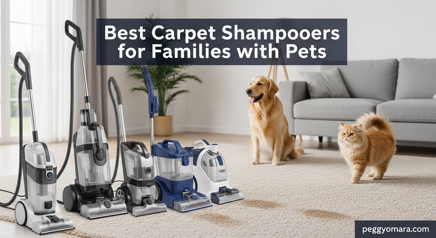 Best Carpet Shampooers for Families with Pets