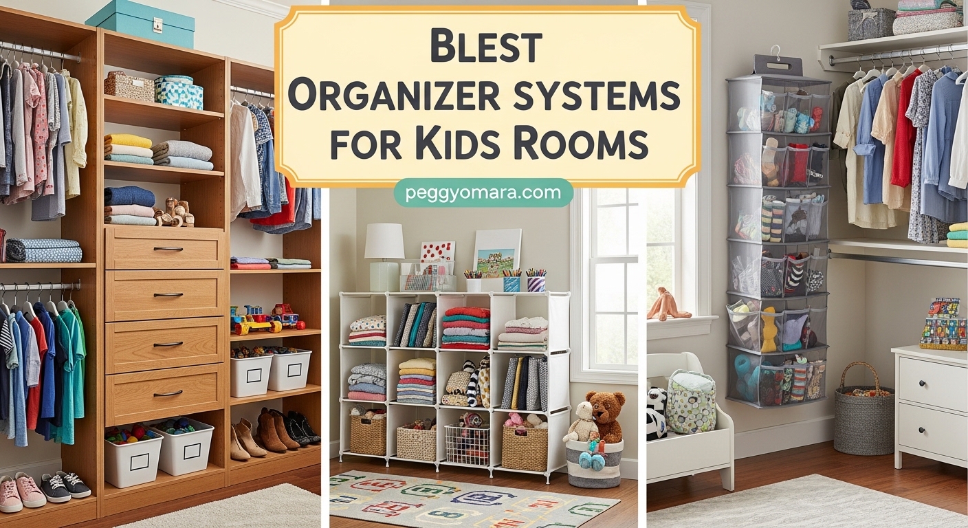 Best Closet Organizer Systems for Kids Rooms