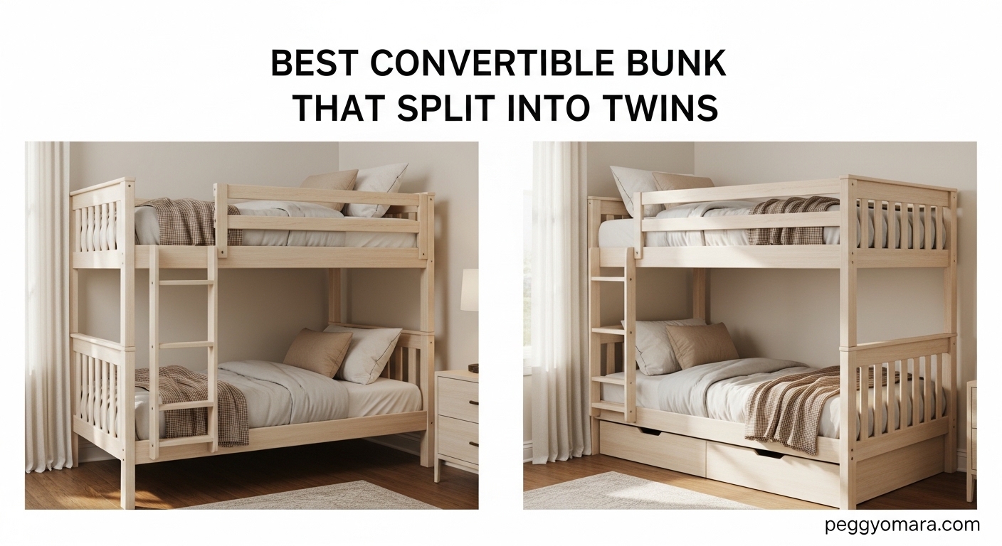 Best Convertible Bunk Beds That Split Into Twins (