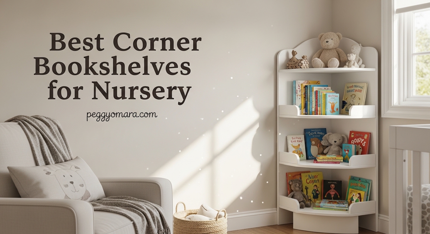 Best Corner Bookshelves for Nursery