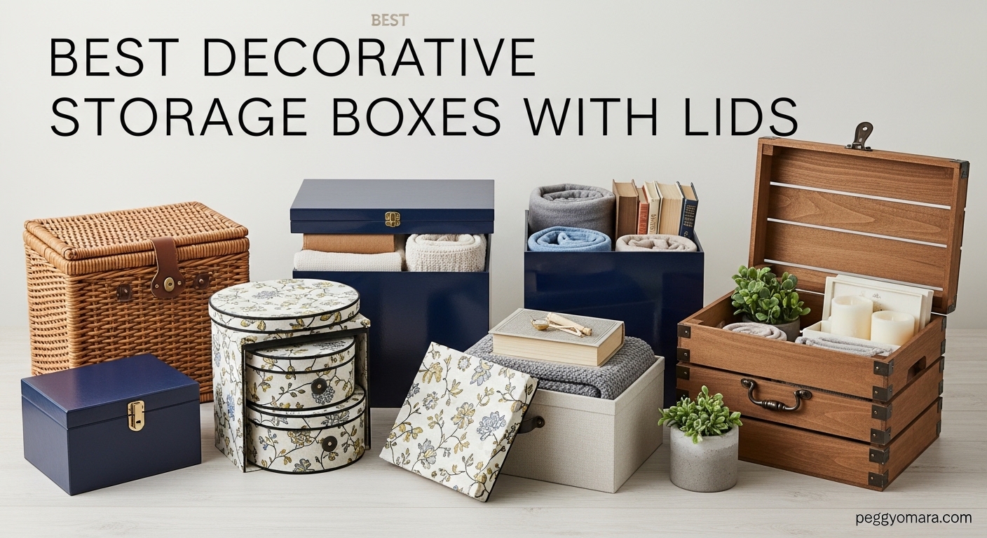 Best Decorative Storage Boxes with Lids