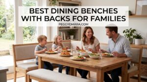 Best Dining Benches with Backs for Families