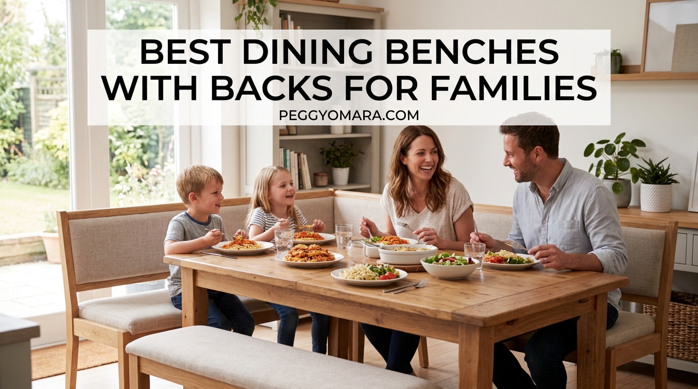 Best Dining Benches with Backs for Families