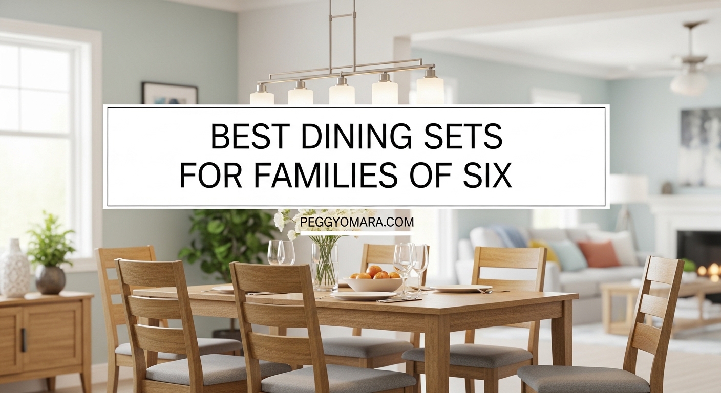 Best Dining Sets for Families of Six