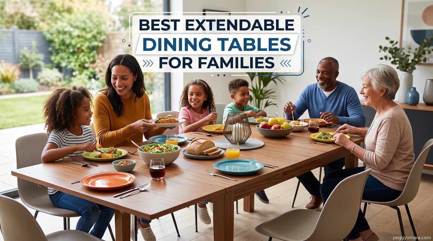 Best Extendable Dining Tables for Families