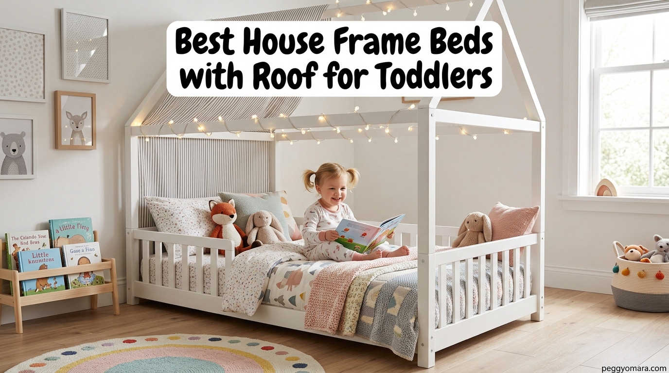 Best House Frame Beds with Roof for Toddlers